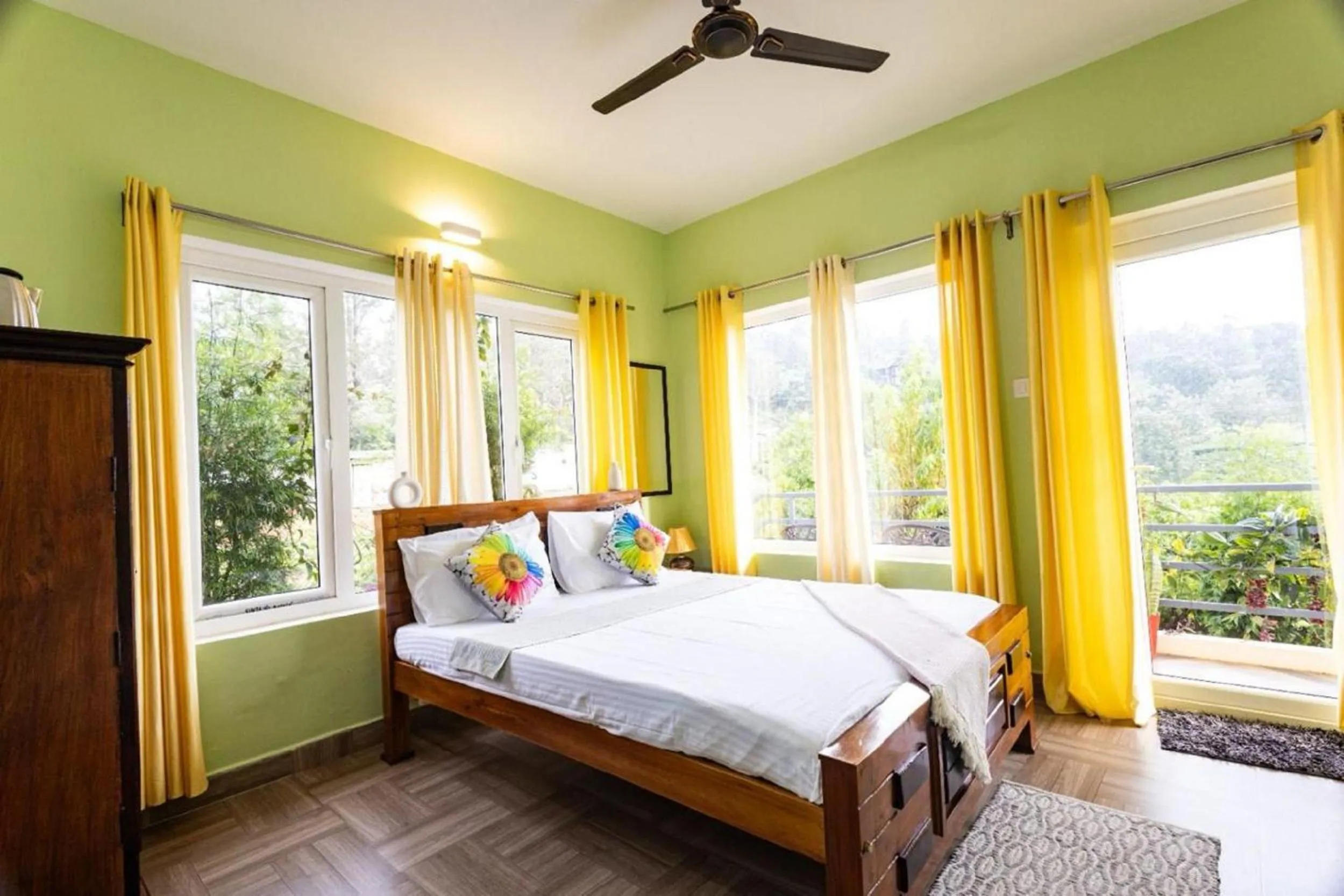 Bed in Moonlight Chillers By LexStays