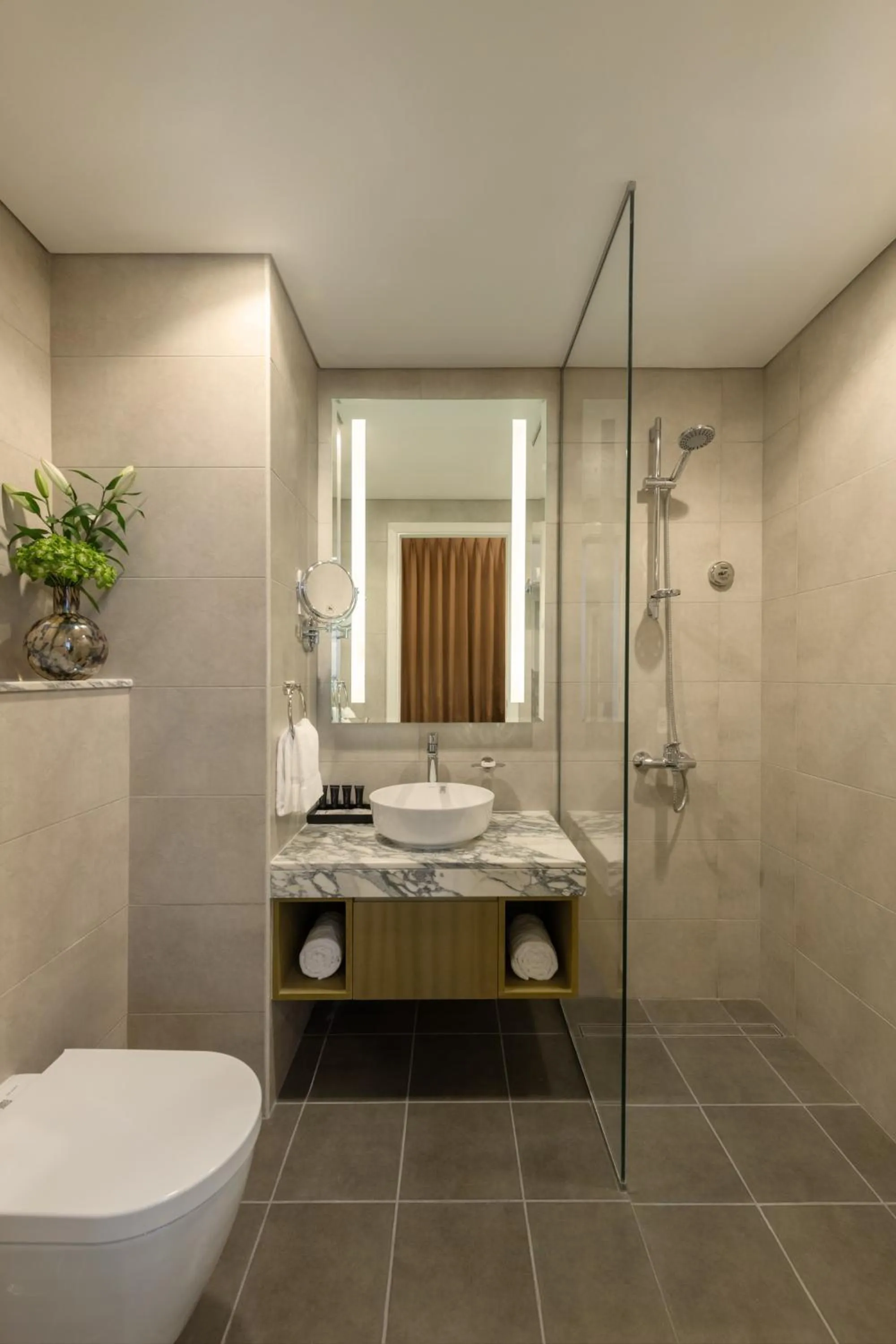 Bathroom in DAMAC Maison Aykon City Dubai
