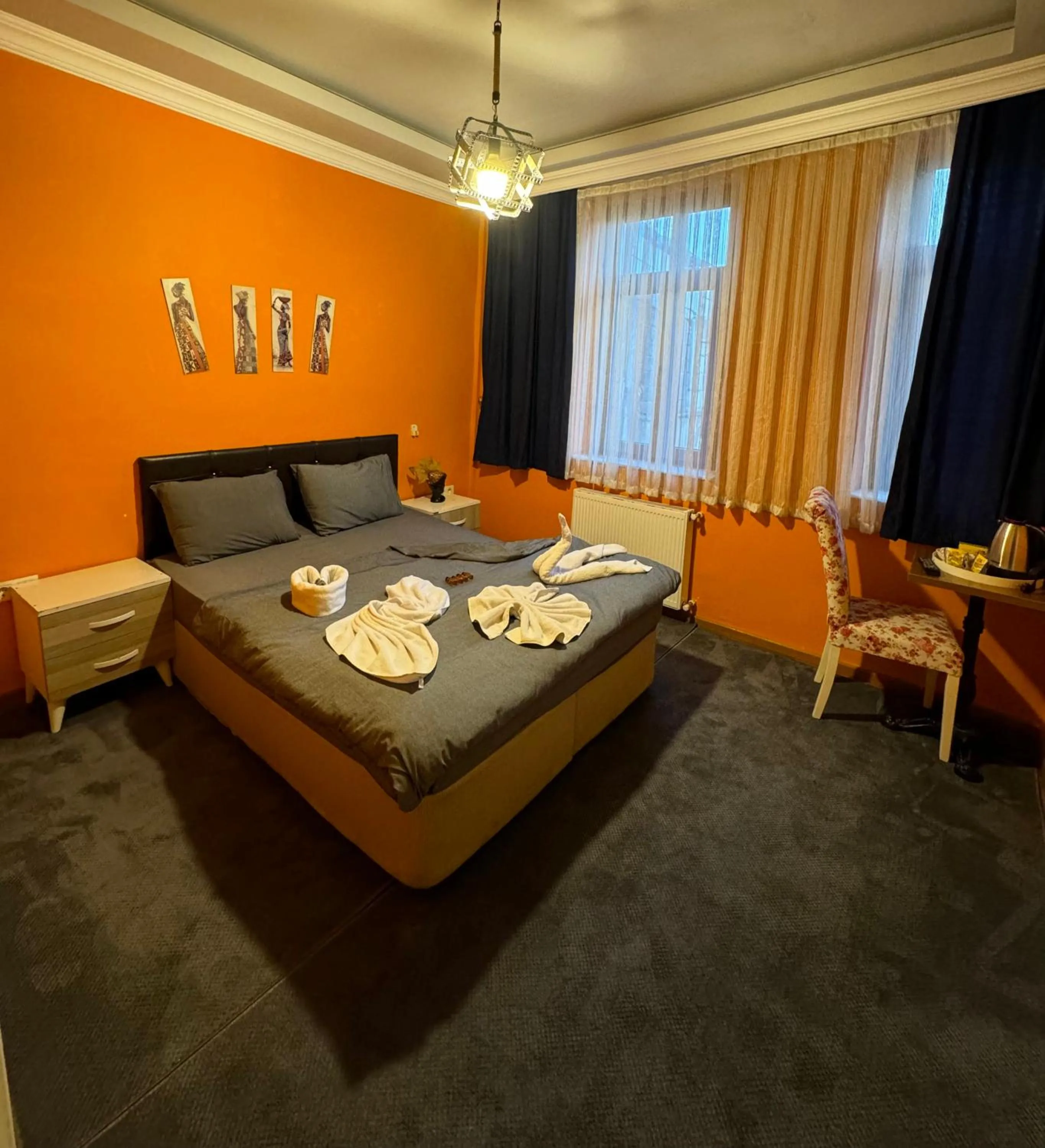 Bed in Taksim Pandora hotel