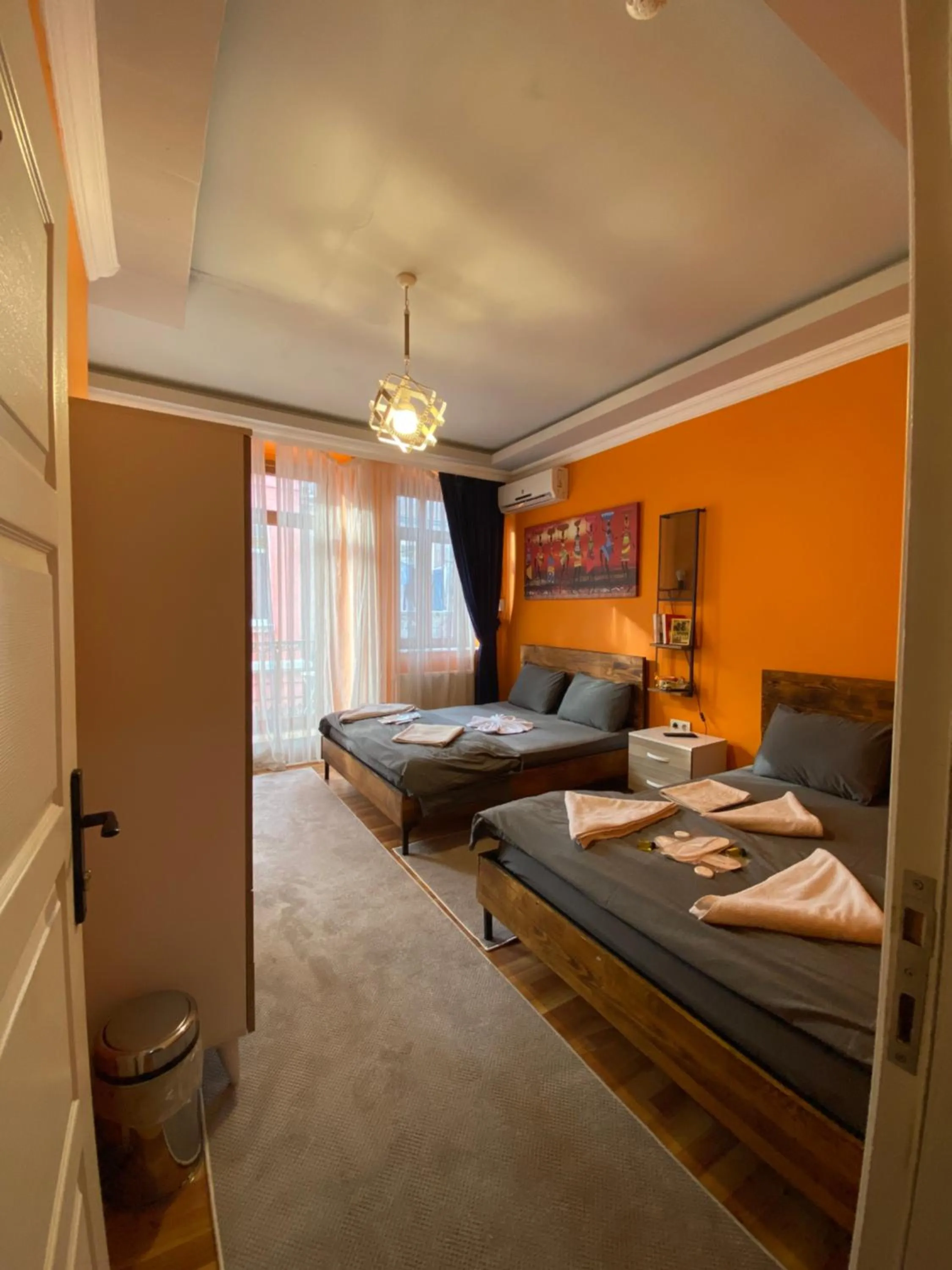 Bed in Taksim Pandora hotel