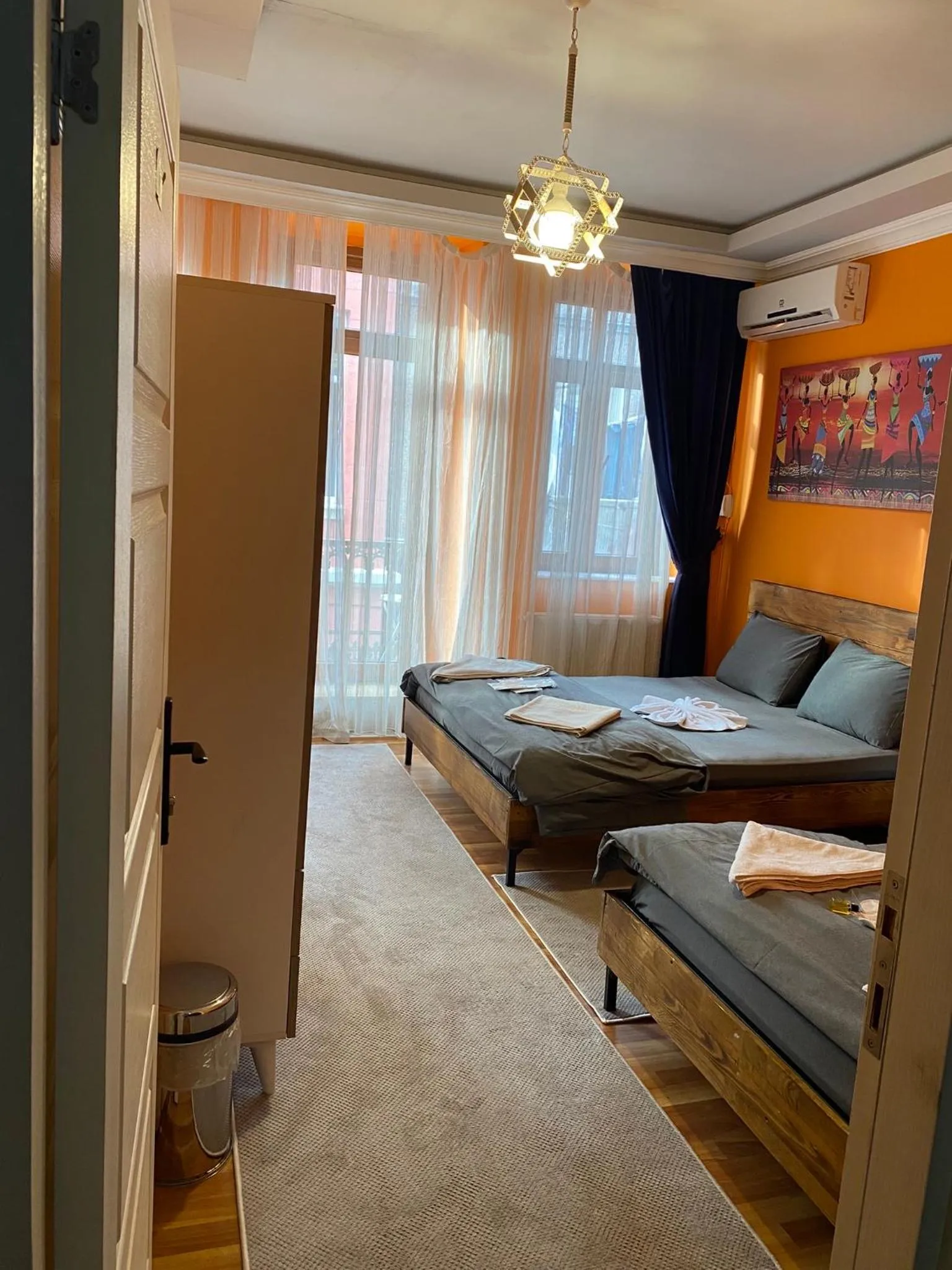 Bed in Taksim Pandora hotel