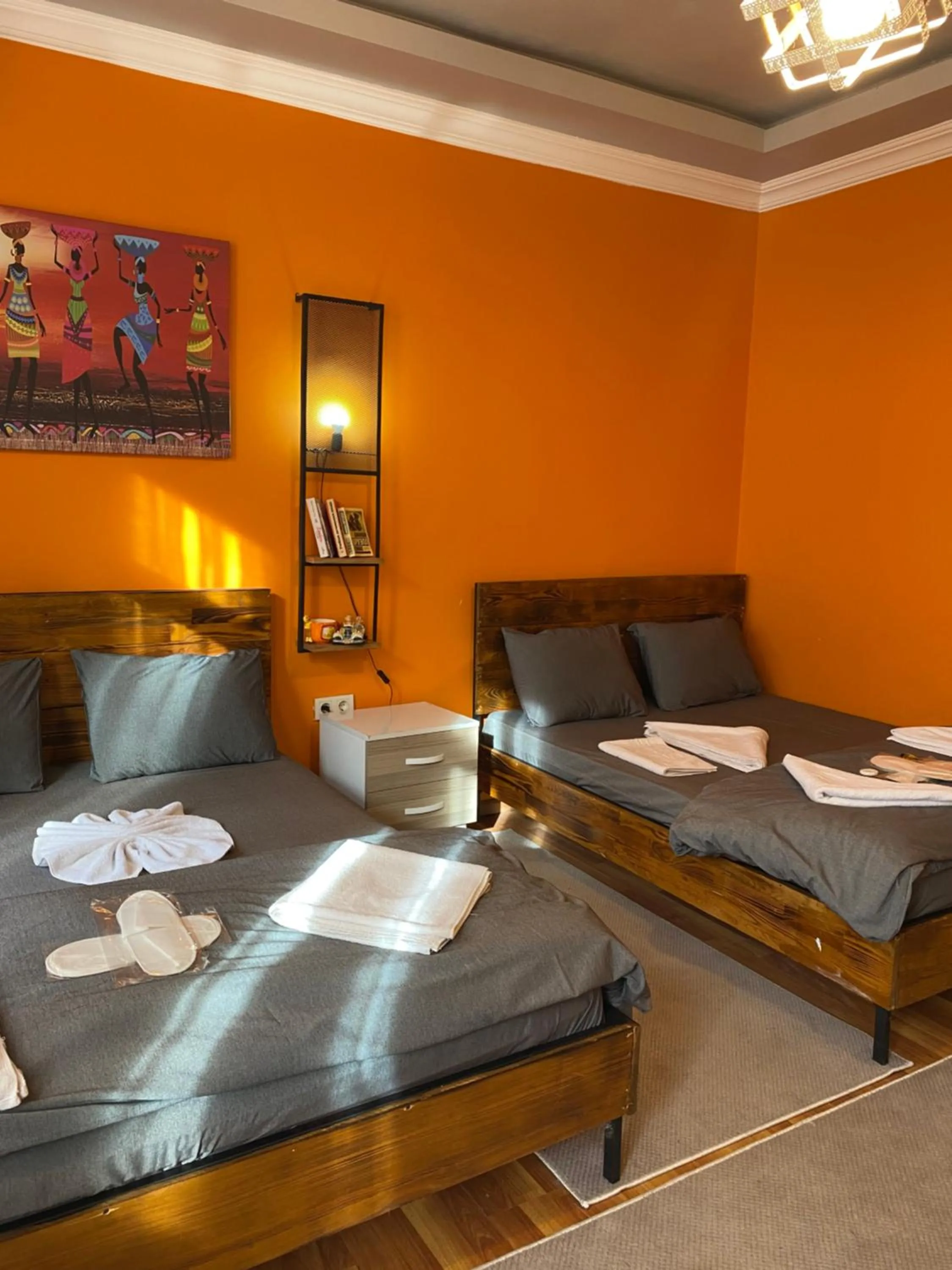 Bed in Taksim Pandora hotel