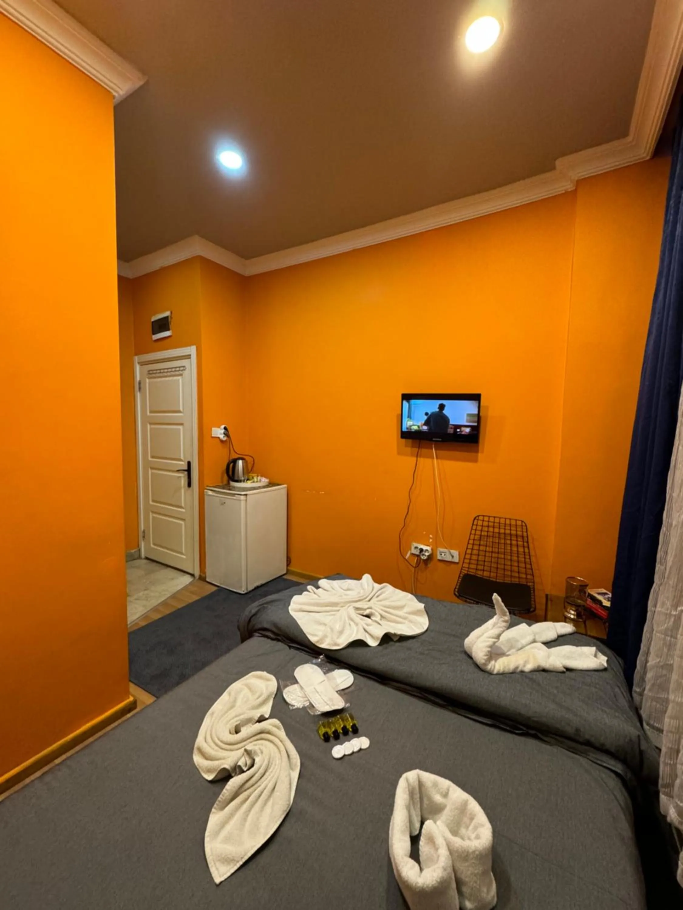 Bed in Taksim Pandora hotel