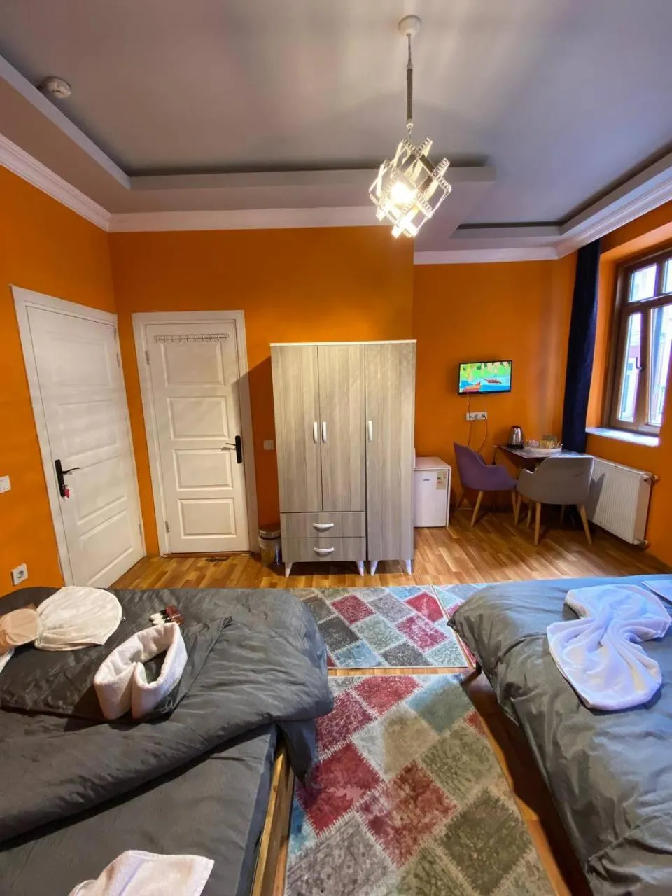 Bed in Taksim Pandora hotel