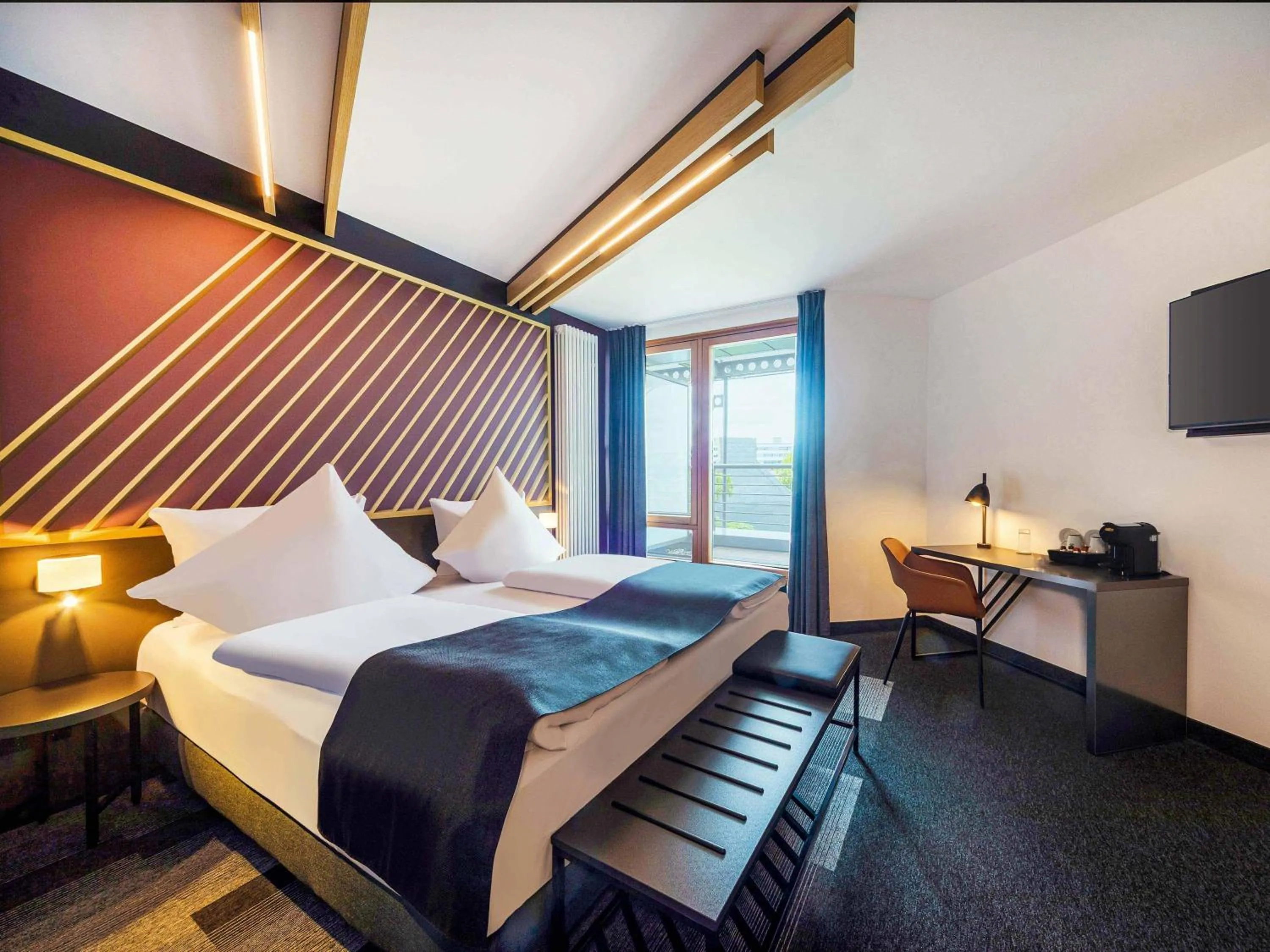 Photo of the whole room, Bed in B&B Hotel Erfurt City-West