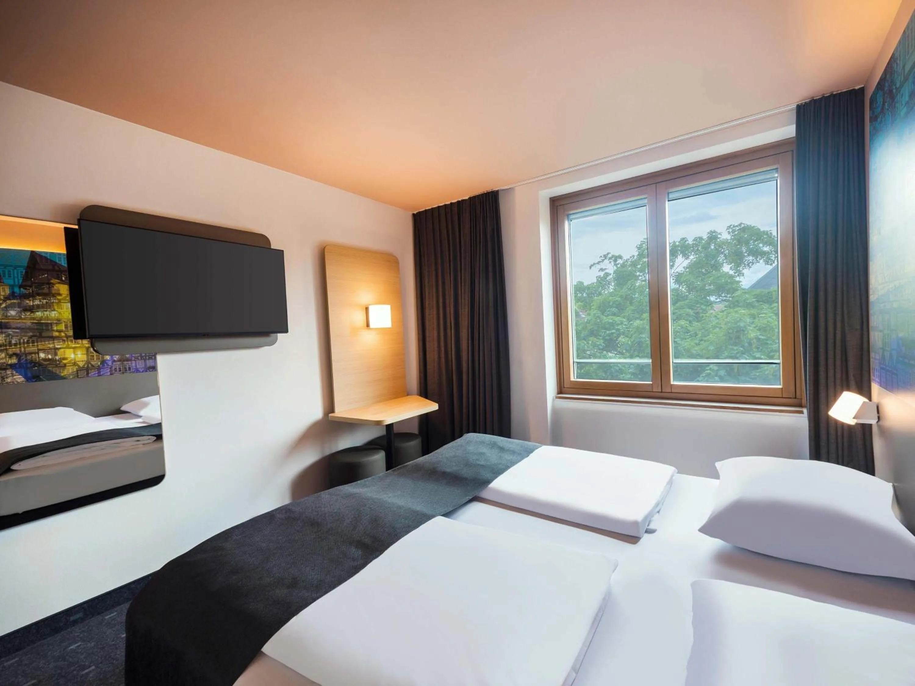 Photo of the whole room, Bed in B&B Hotel Erfurt City-West