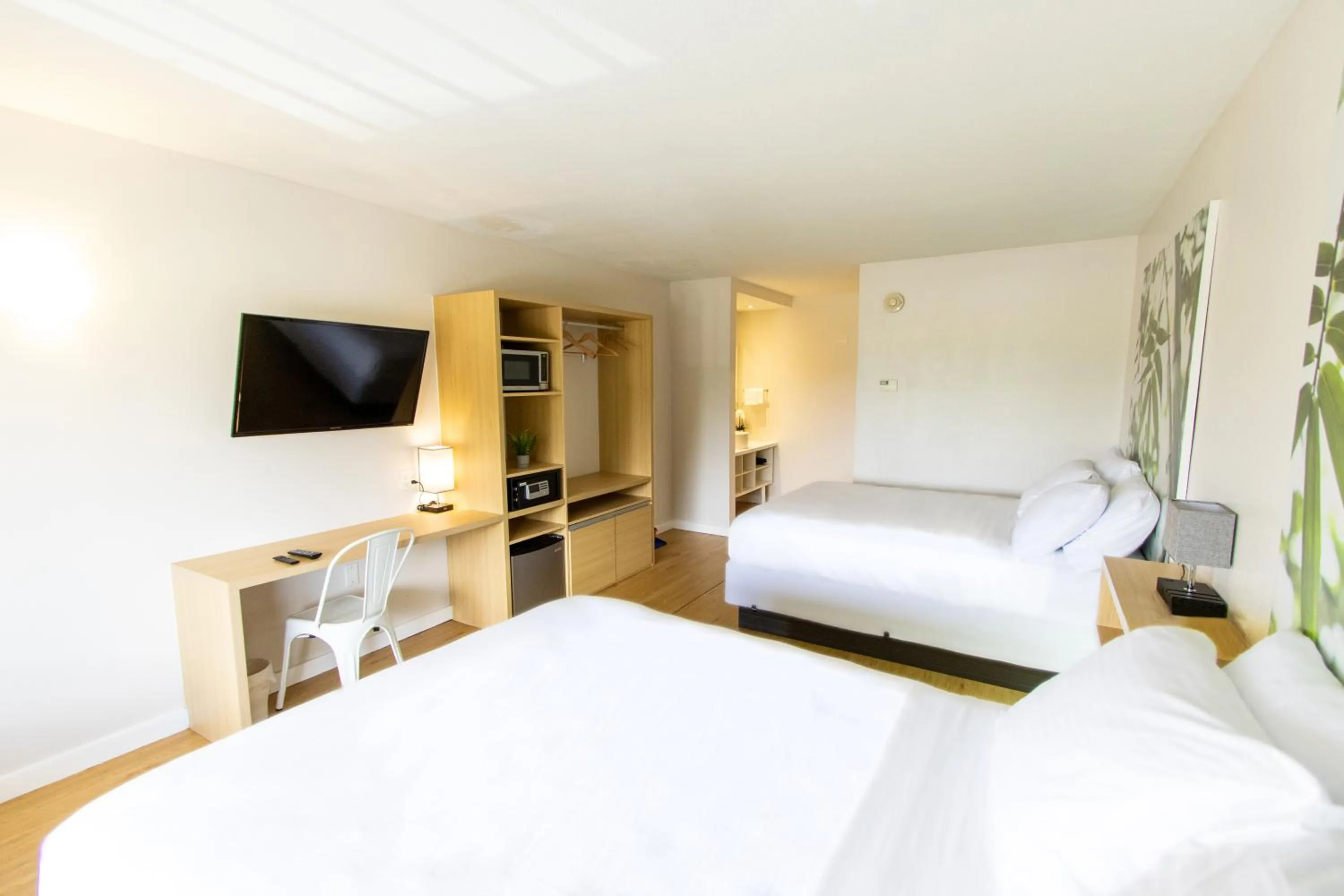 Bed in A & S Vacation Rooms