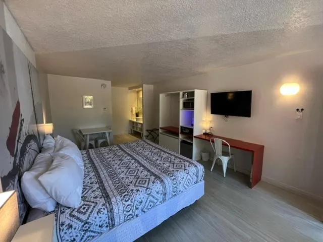 Bed in A & S Vacation Rooms