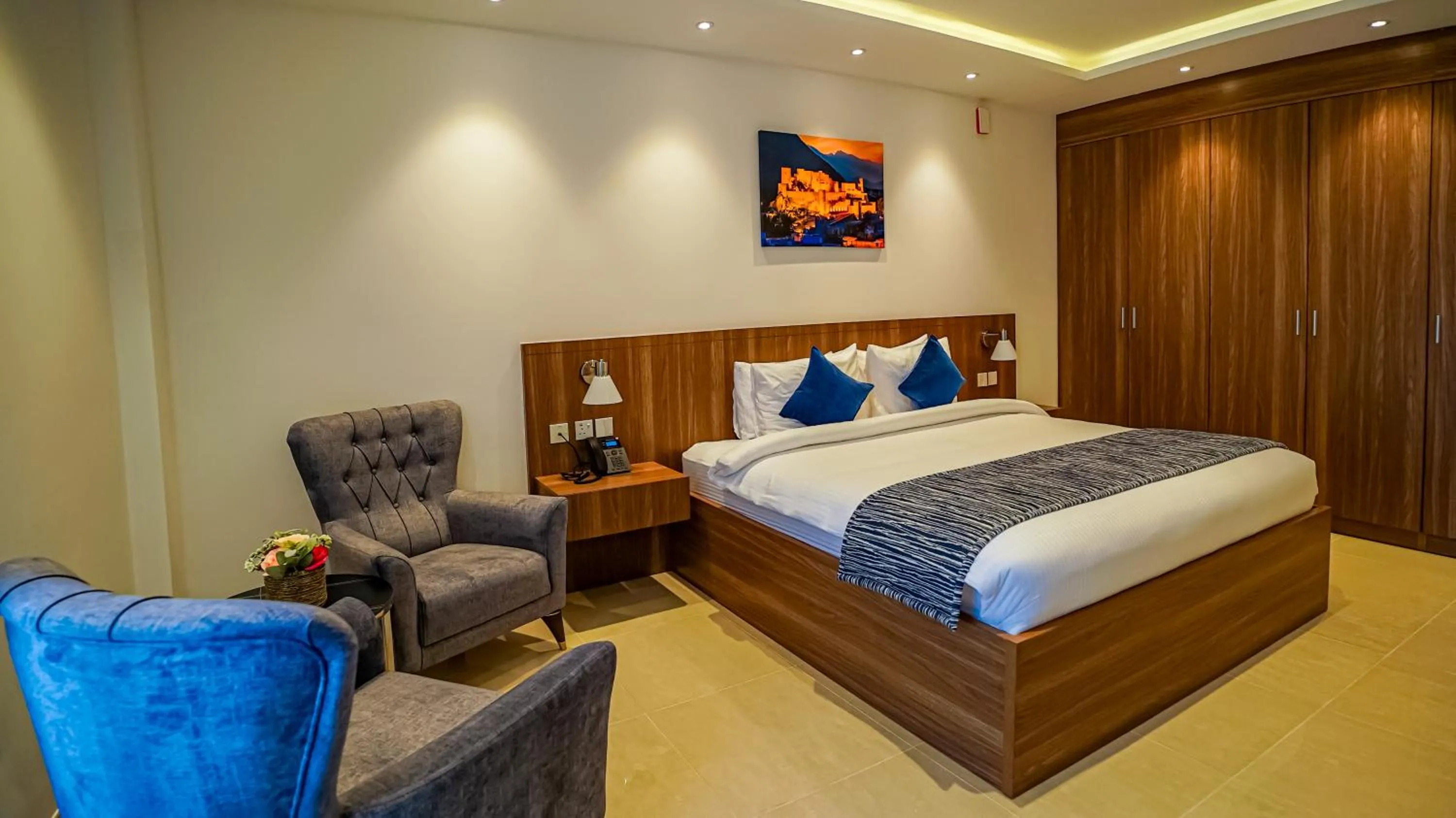 Bedroom, Bed in Duqm Express Hotel