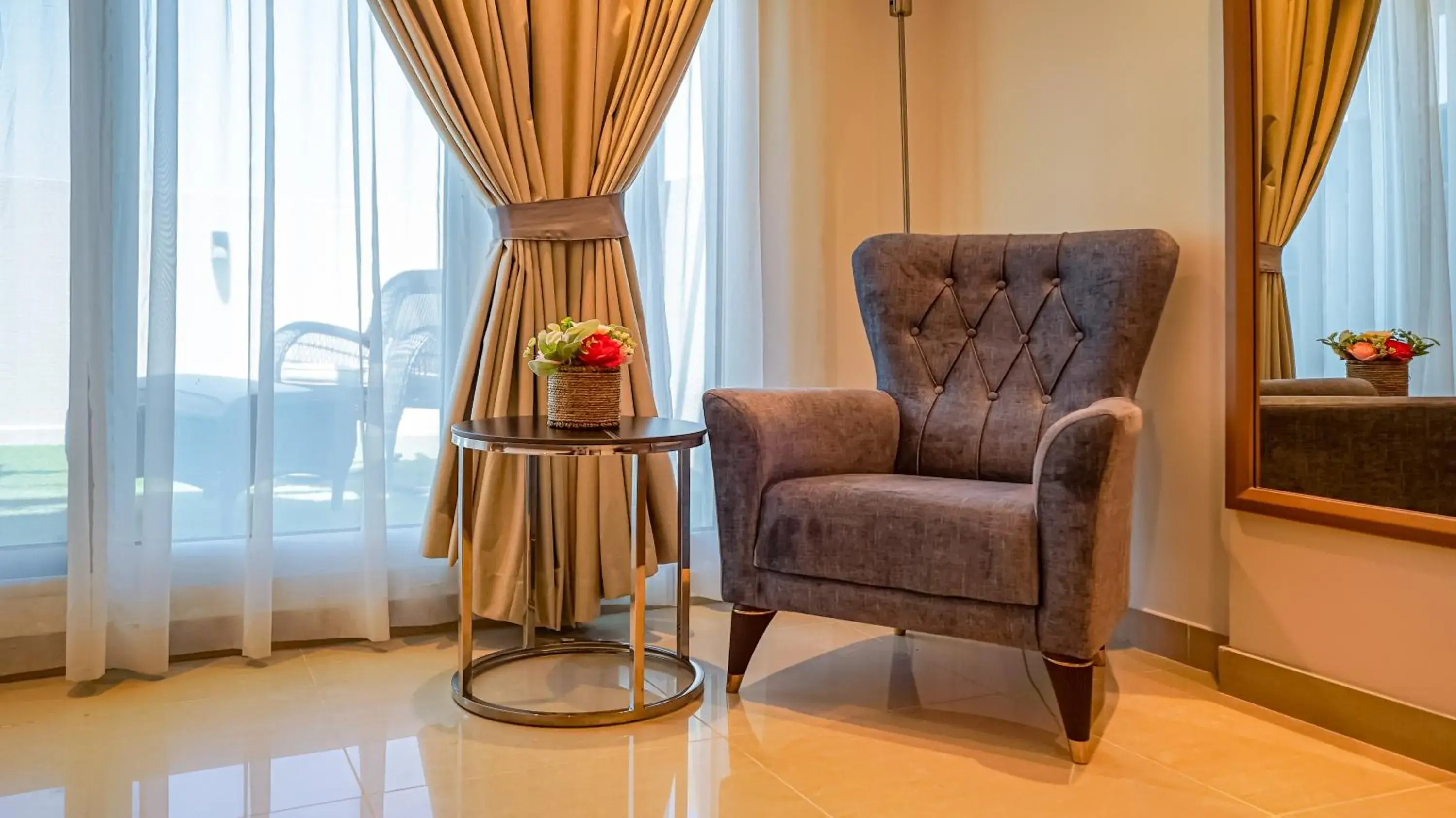 Deluxe Double Room with Balcony - single occupancy in Duqm Express Hotel Deluxe Double Room with Balcony - single occupancy in Duqm Express Hotel