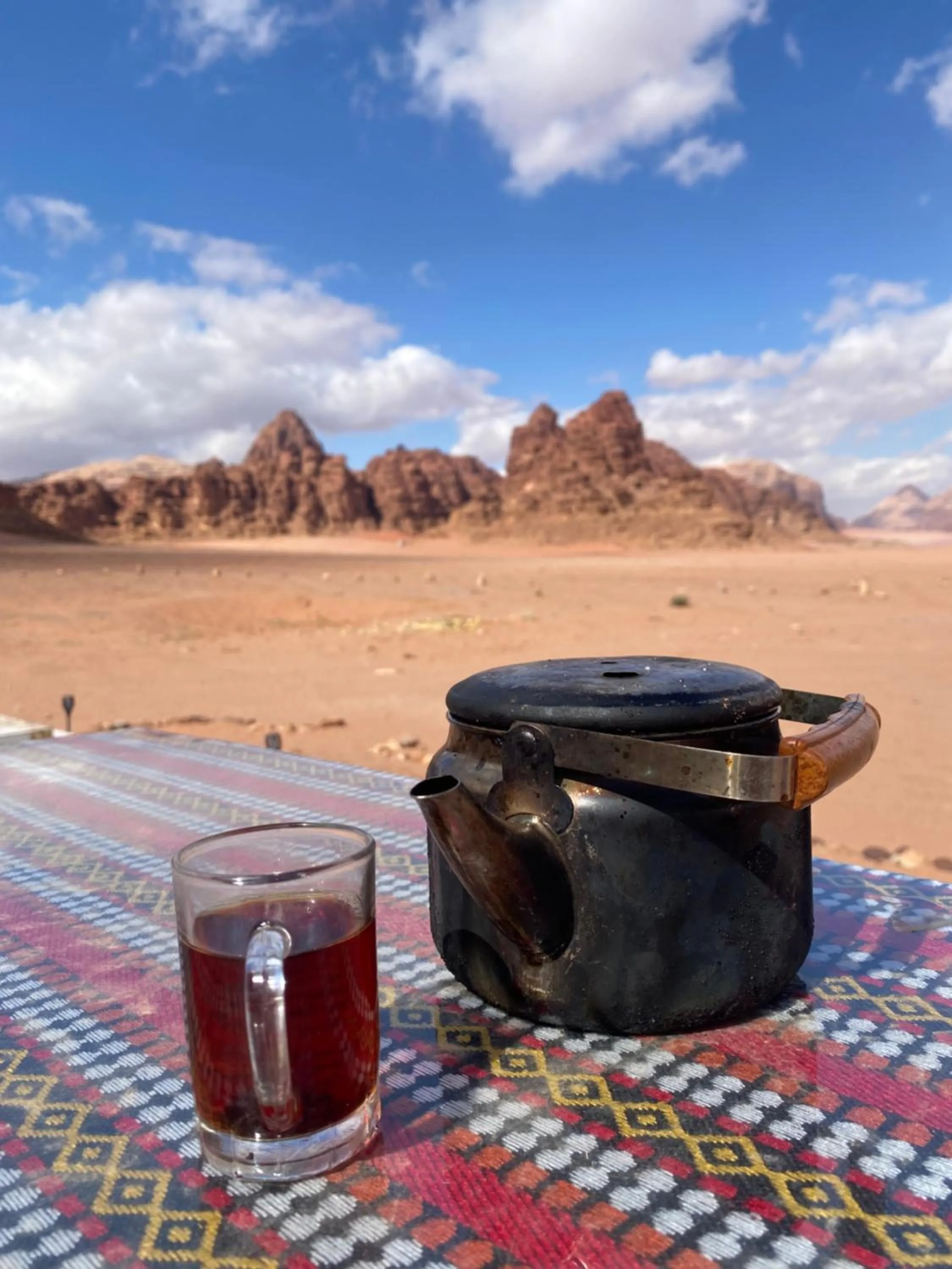 Day in Bedouin& camp