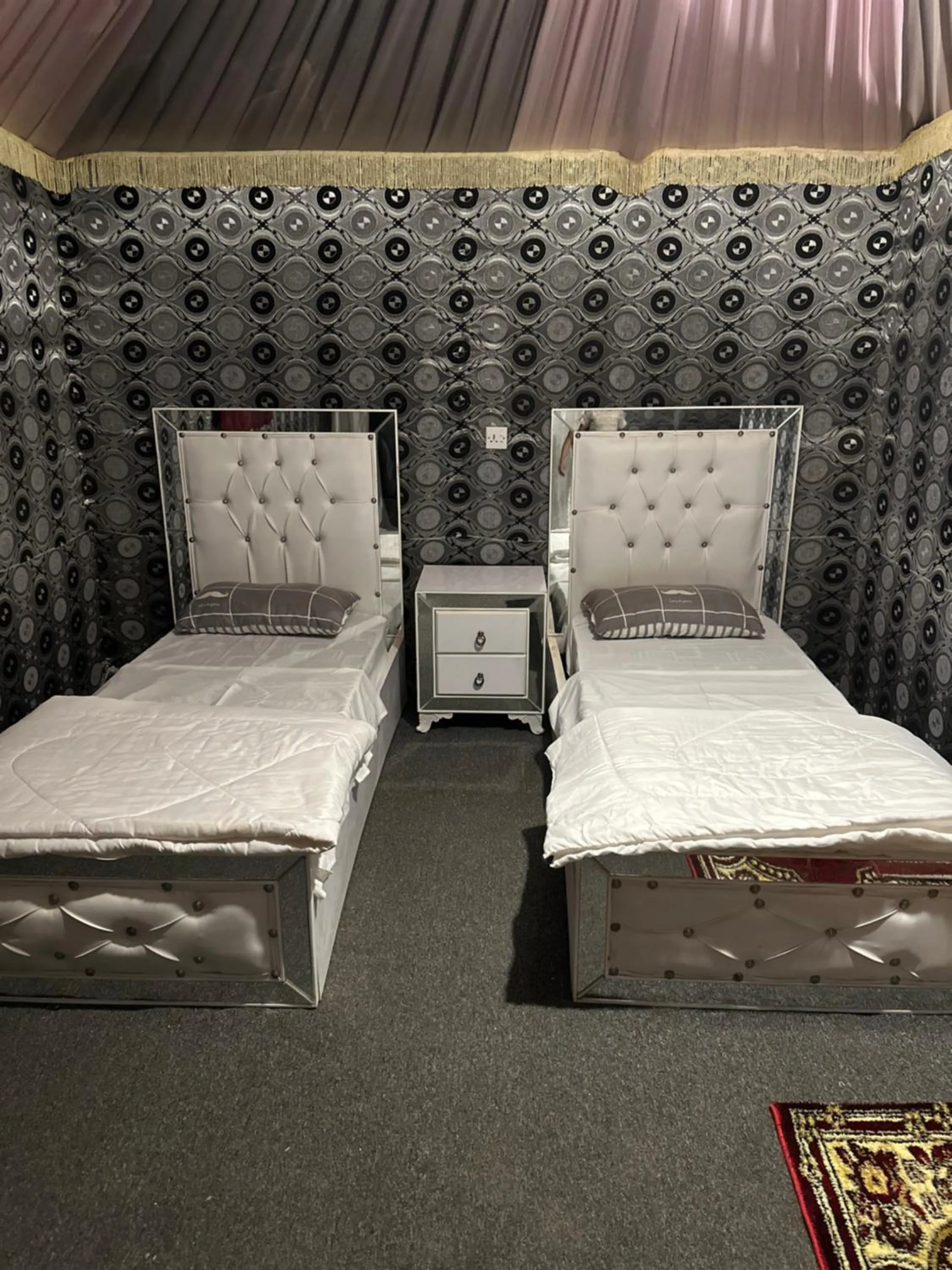 Bed in Bedouin& camp