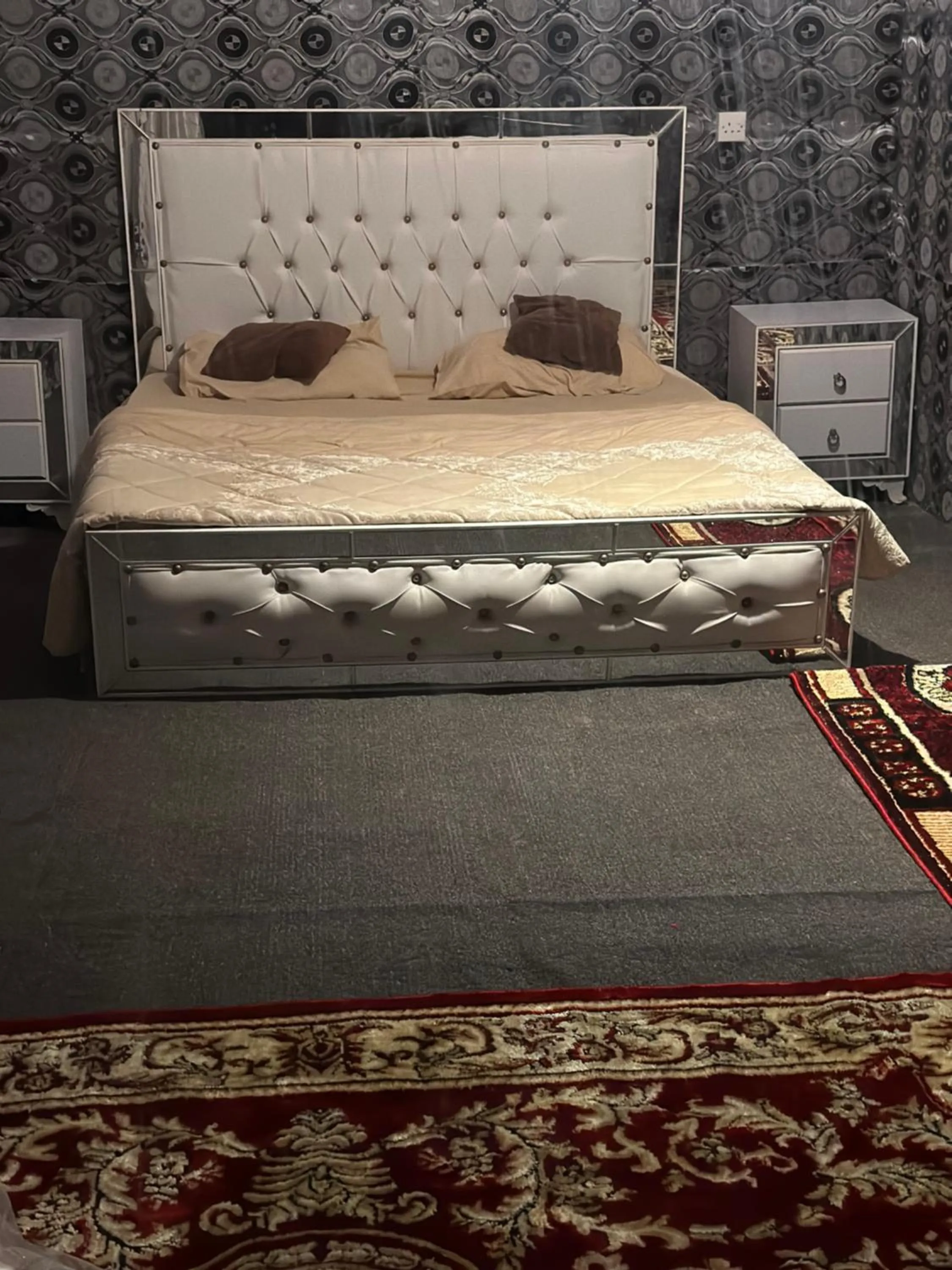 Bed in Bedouin& camp