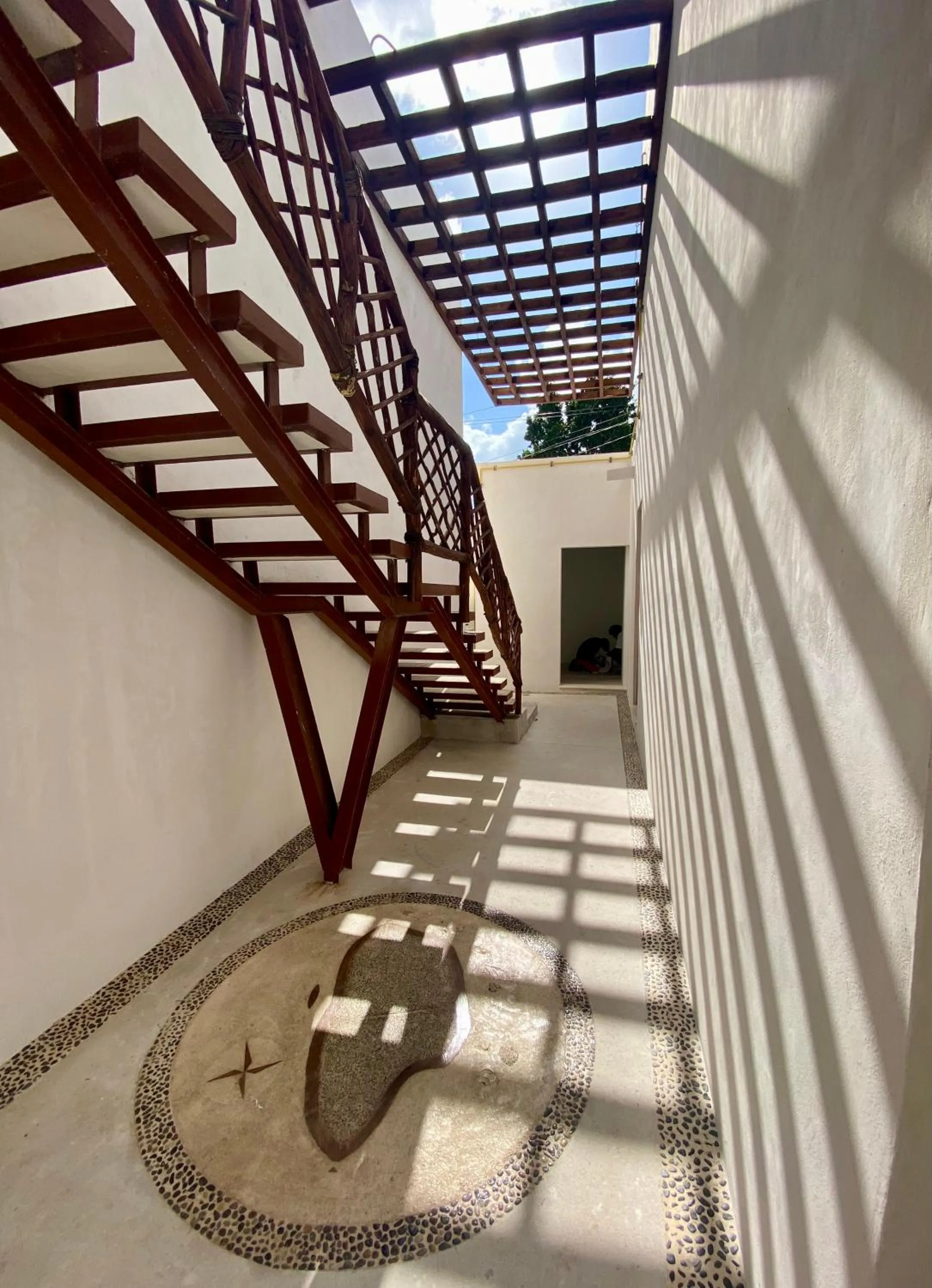 Decorative detail in Casa Cielito Lindo Cozumel