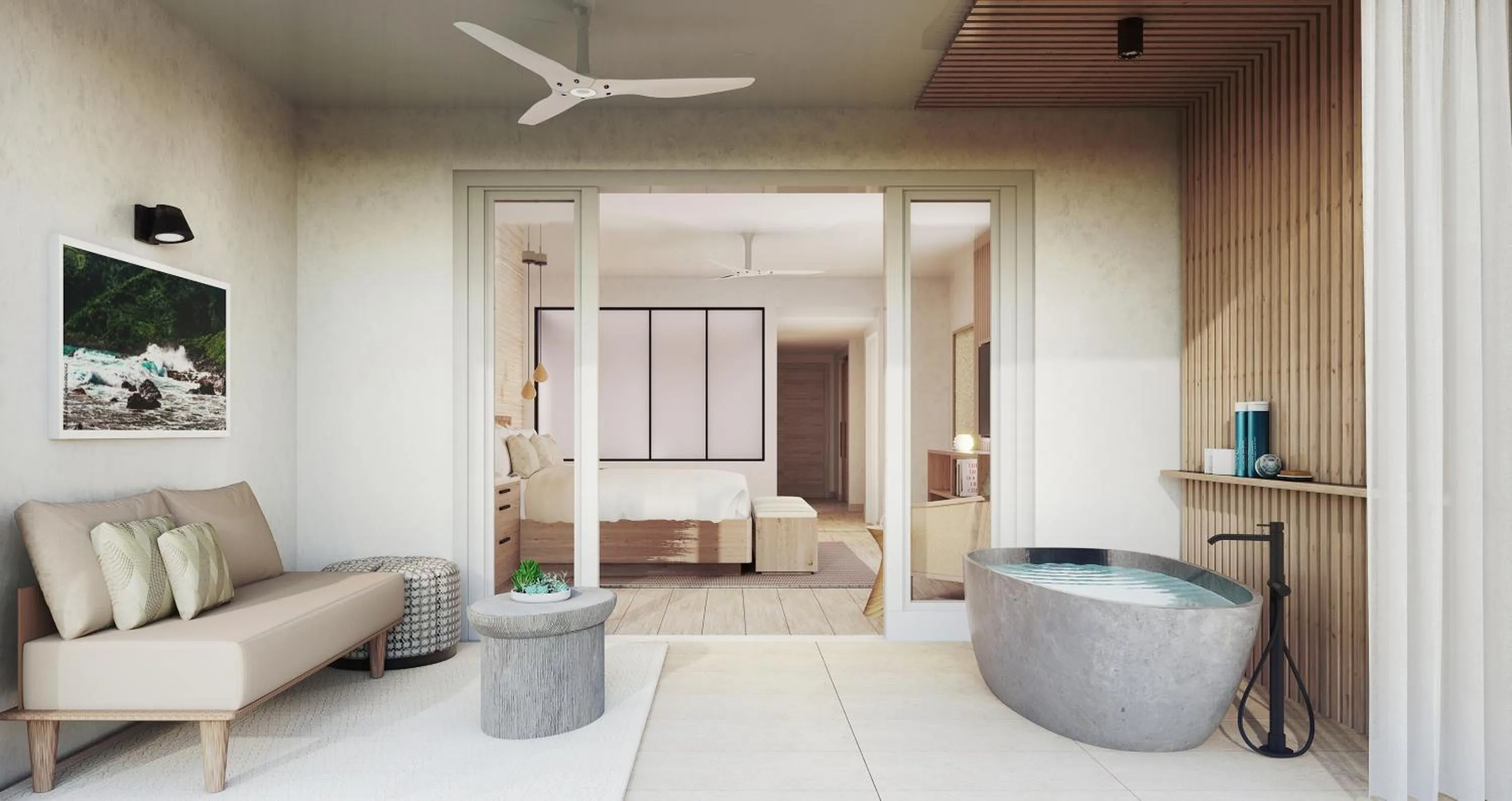 Photo of the whole room in Sandals St. Vincent All Inclusive Couples Only