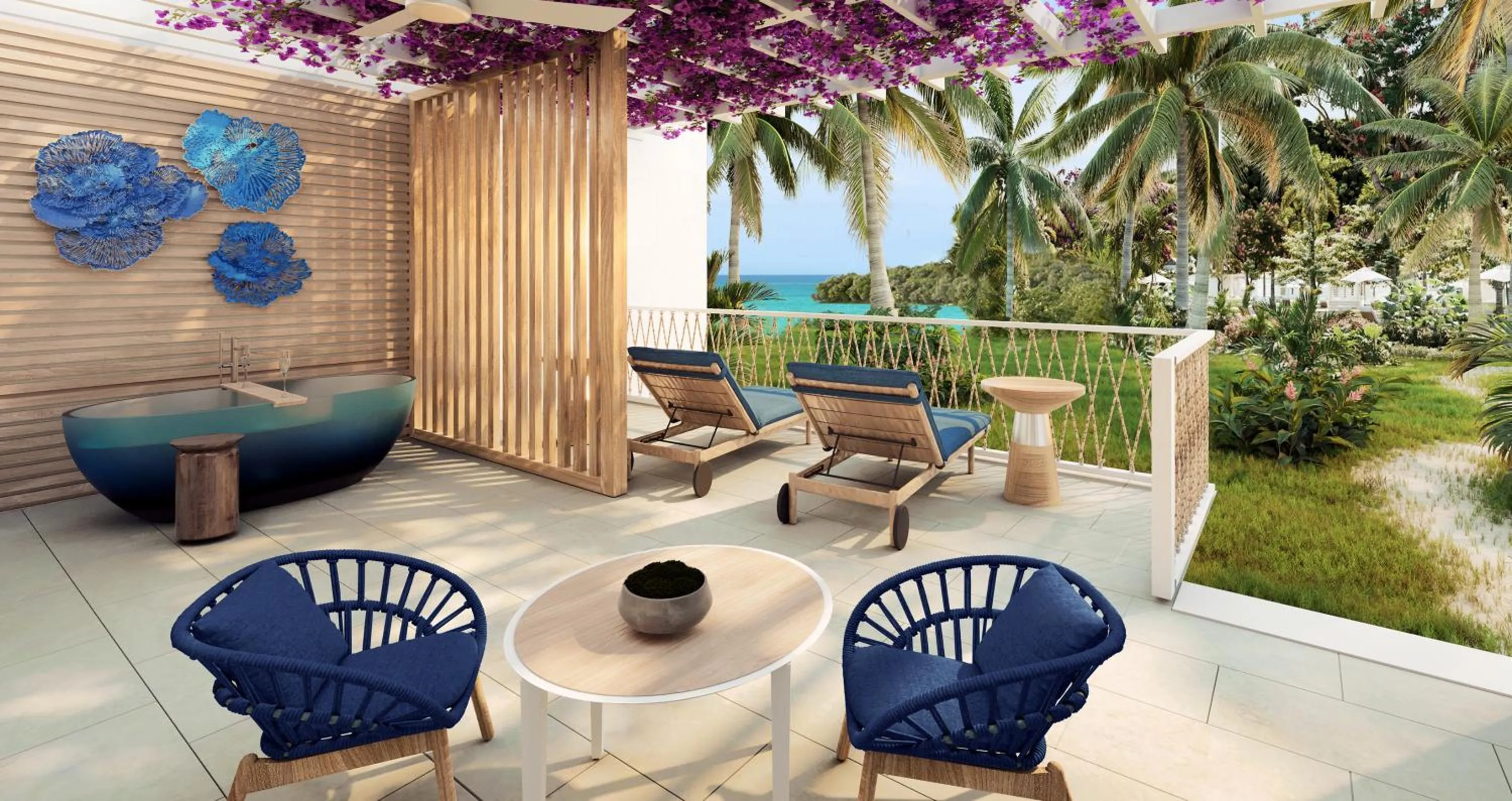 Balcony/Terrace in Sandals St. Vincent All Inclusive Couples Only