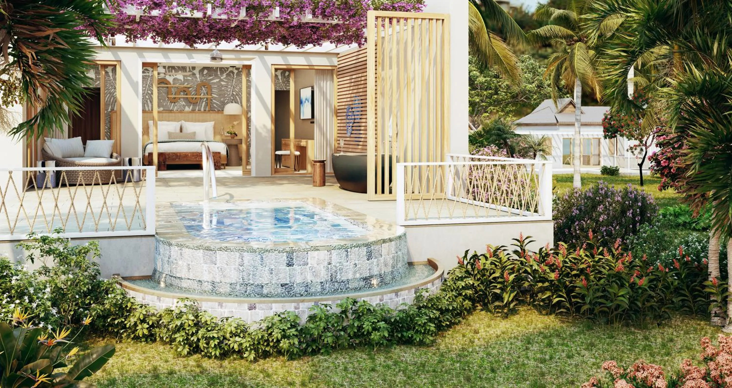 Patio in Sandals St. Vincent All Inclusive Couples Only