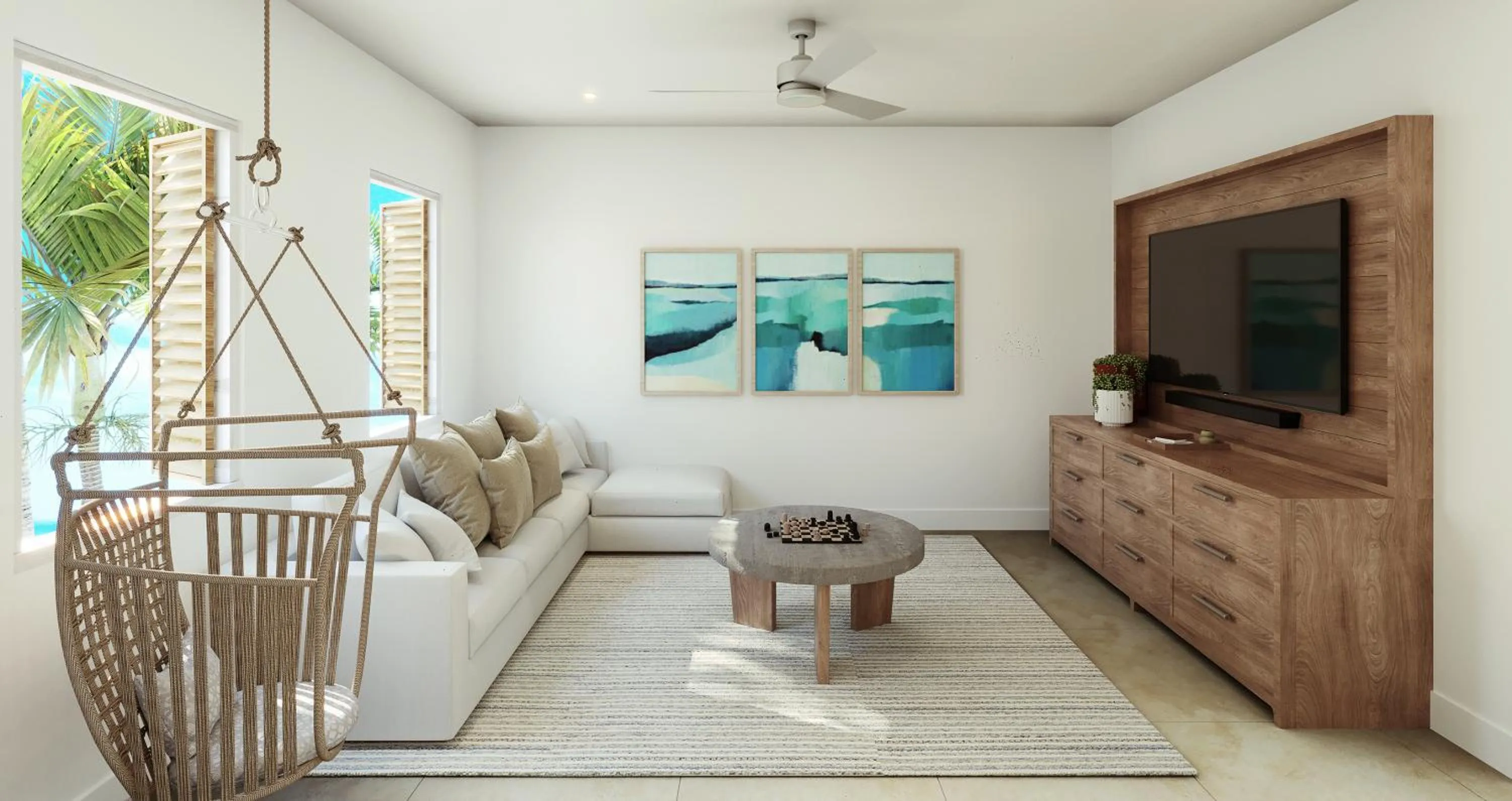 Living room in Sandals St. Vincent All Inclusive Couples Only