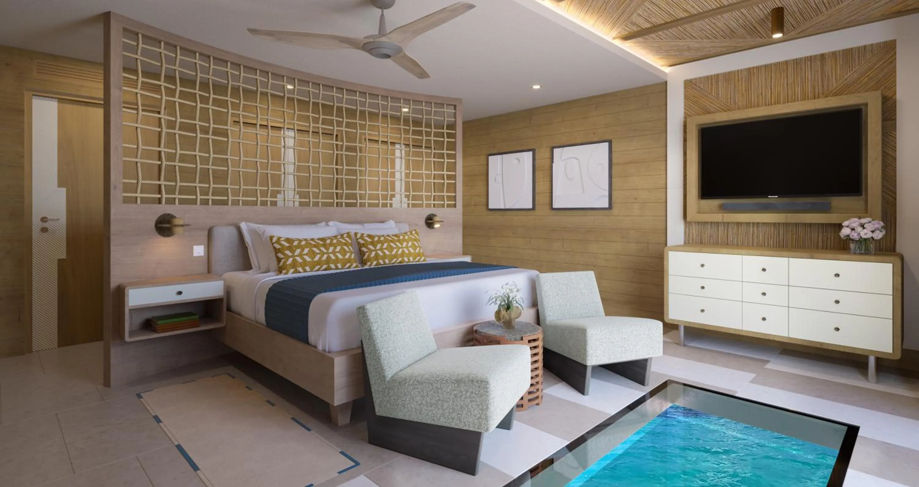 Photo of the whole room in Sandals St. Vincent All Inclusive Couples Only