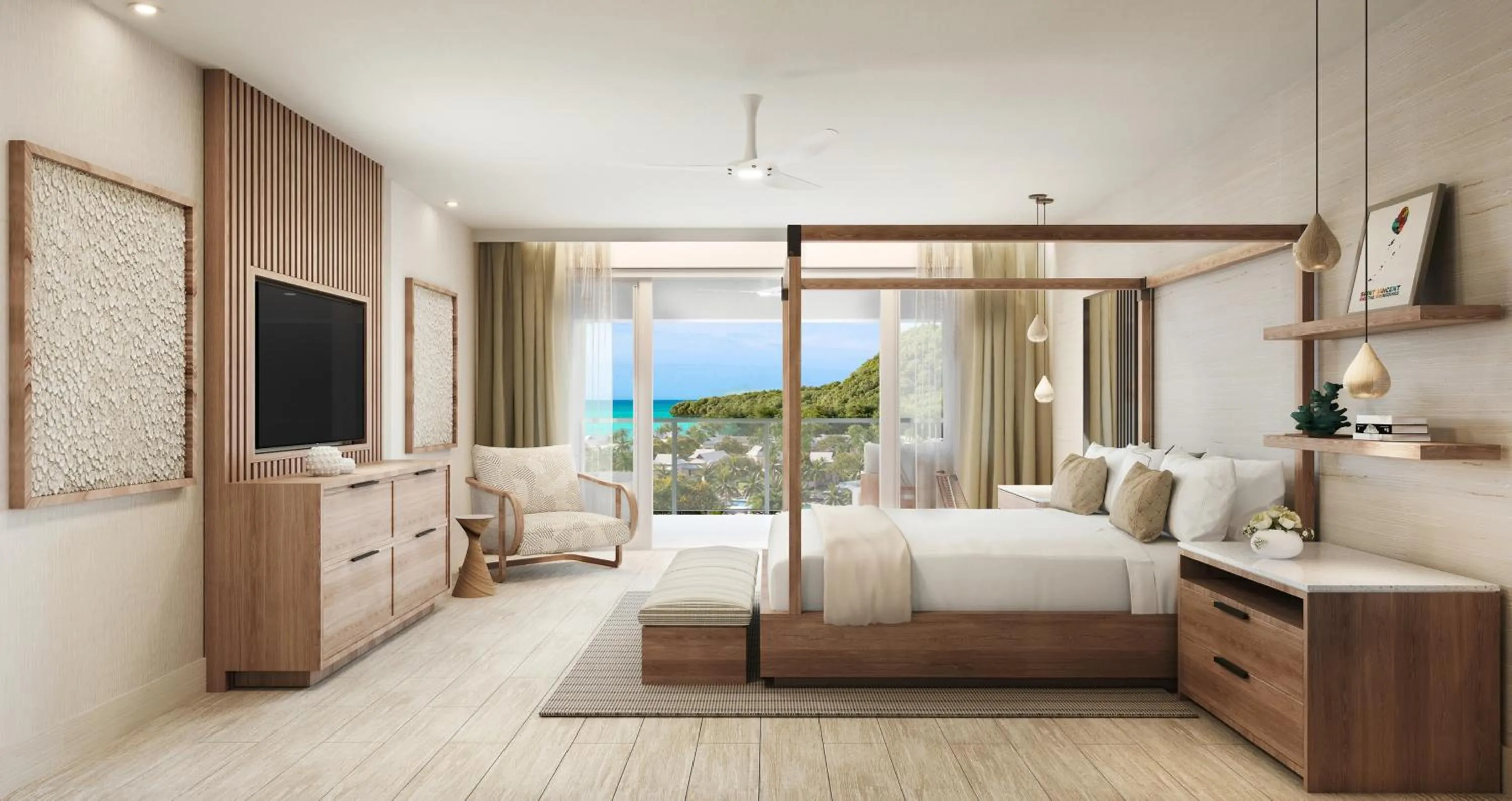 Photo of the whole room in Sandals St. Vincent All Inclusive Couples Only