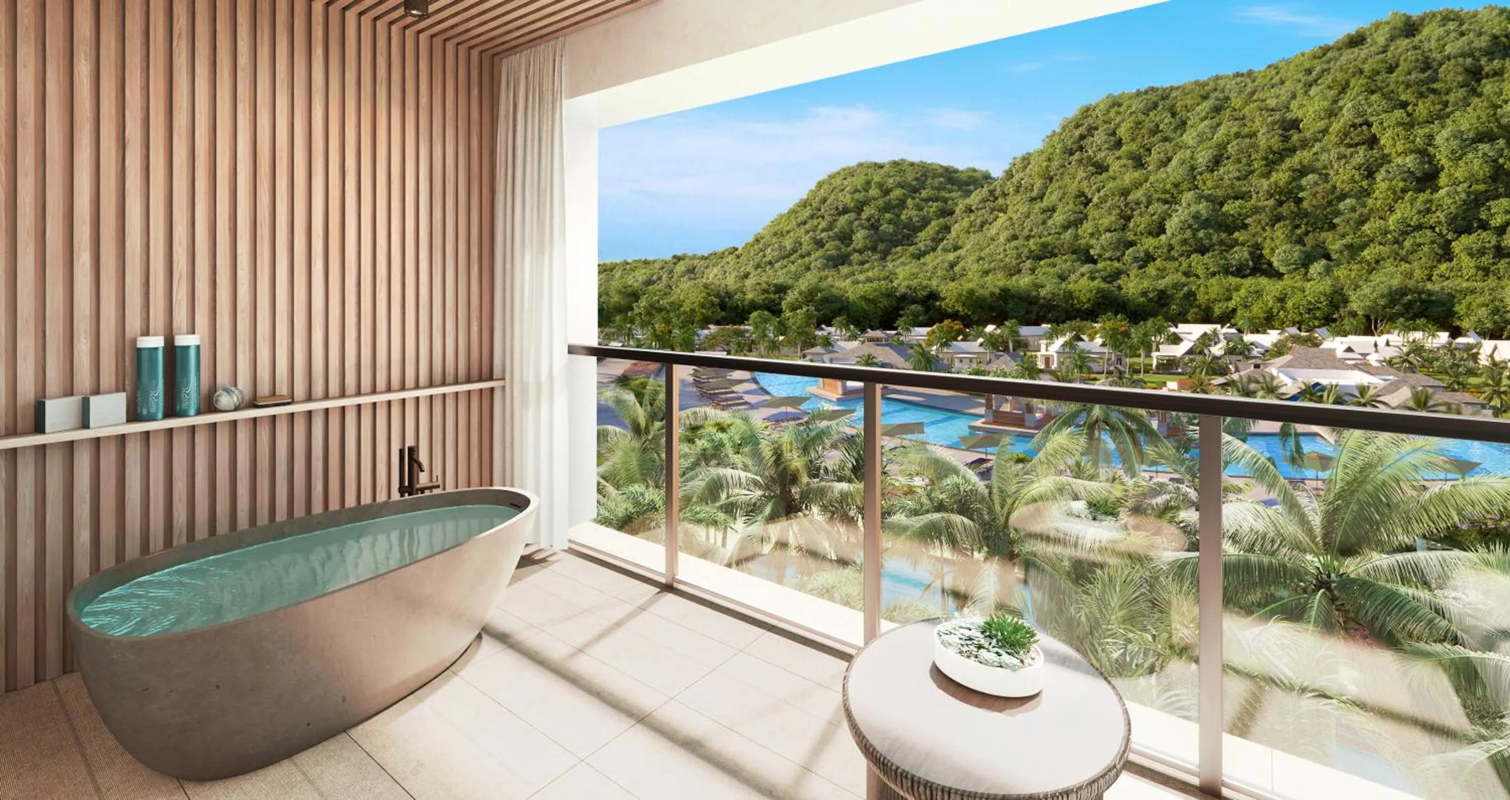 Balcony/Terrace in Sandals St. Vincent All Inclusive Couples Only