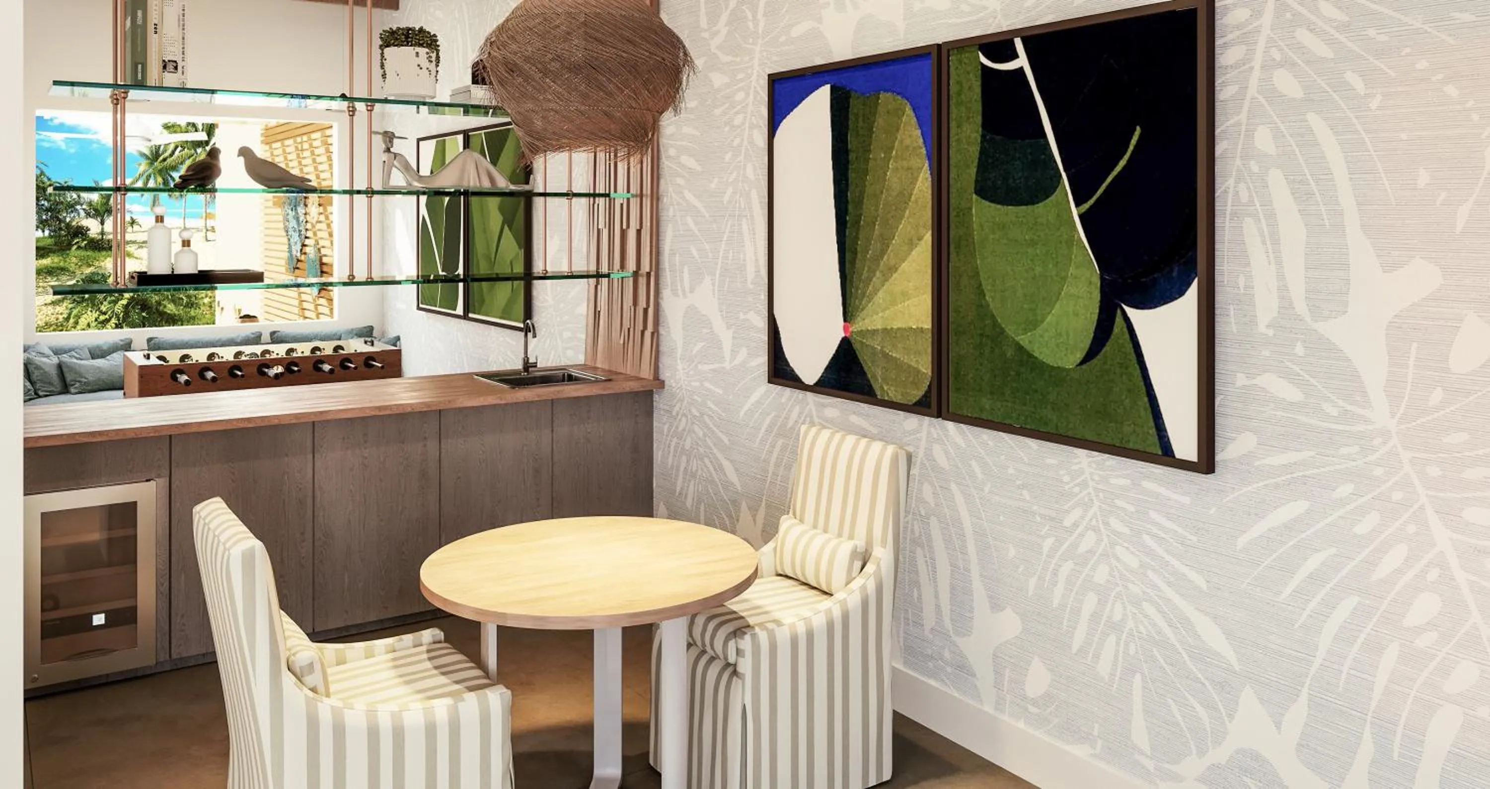 Seating area in Sandals St. Vincent All Inclusive Couples Only