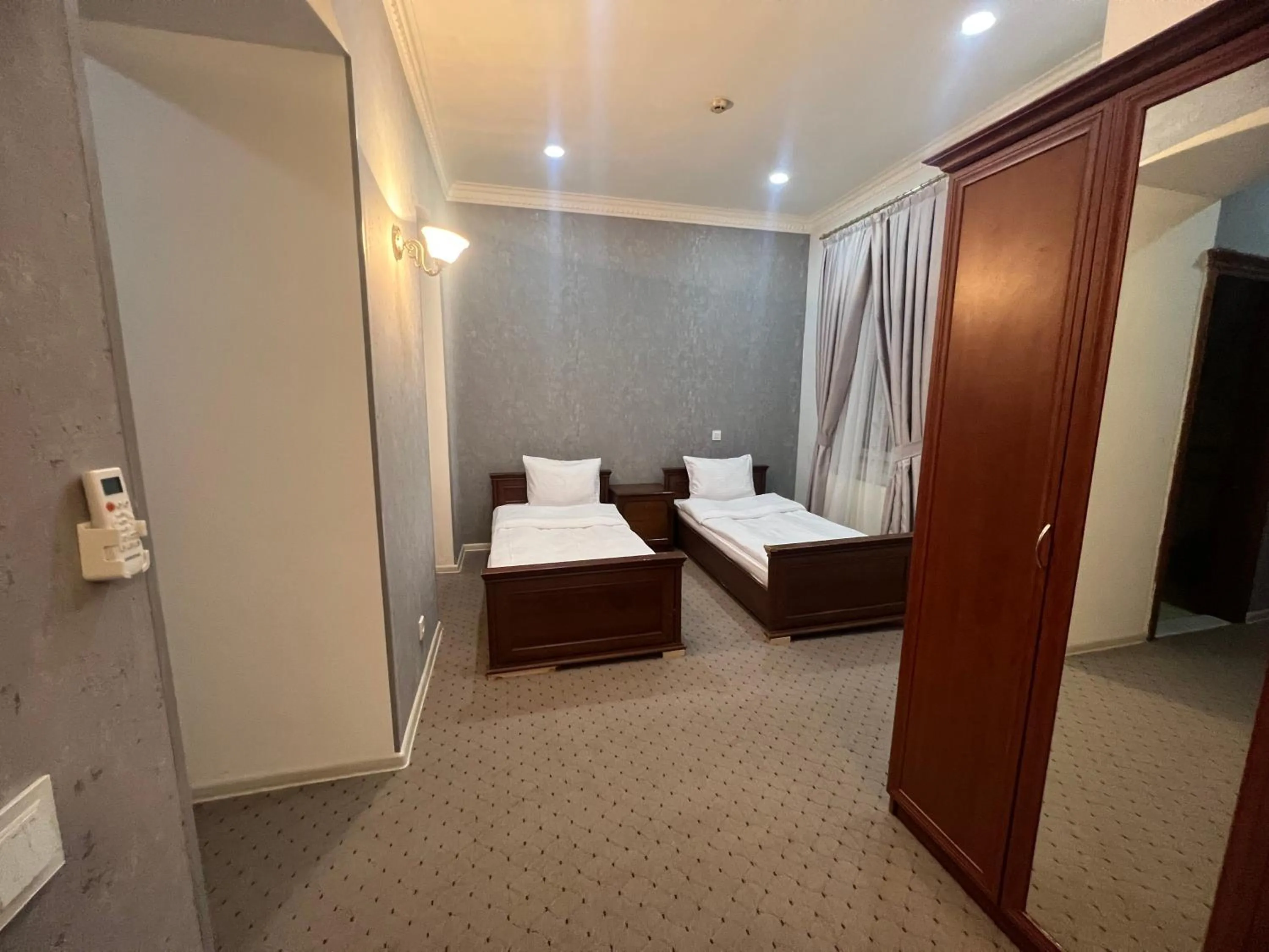 Bed in Swan Hotel Baku