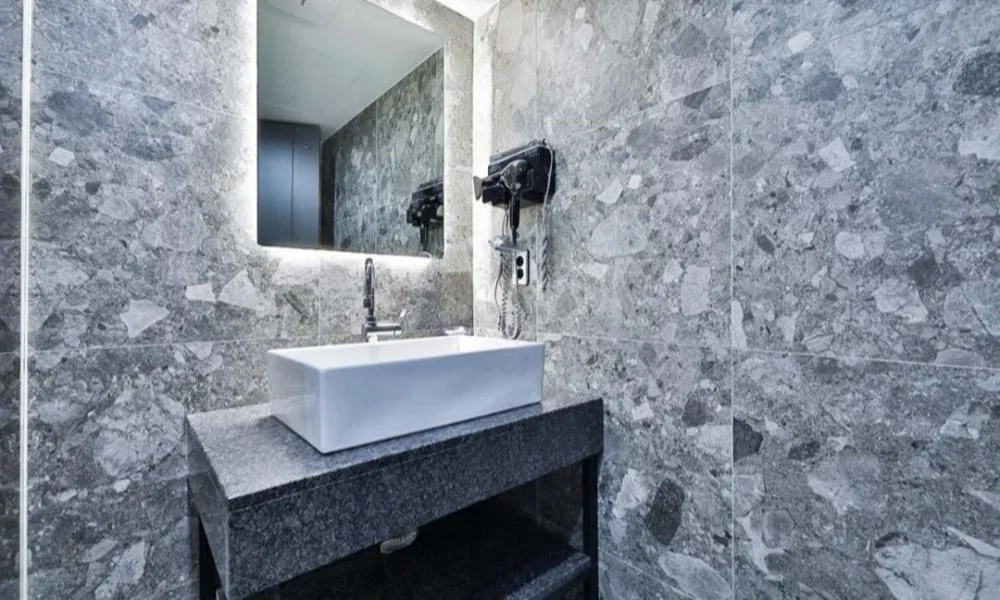 Bathroom in Beyond Hotel