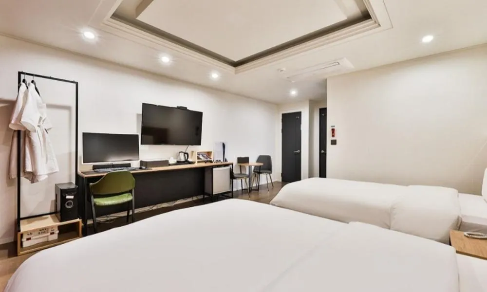 Bed in Beyond Hotel
