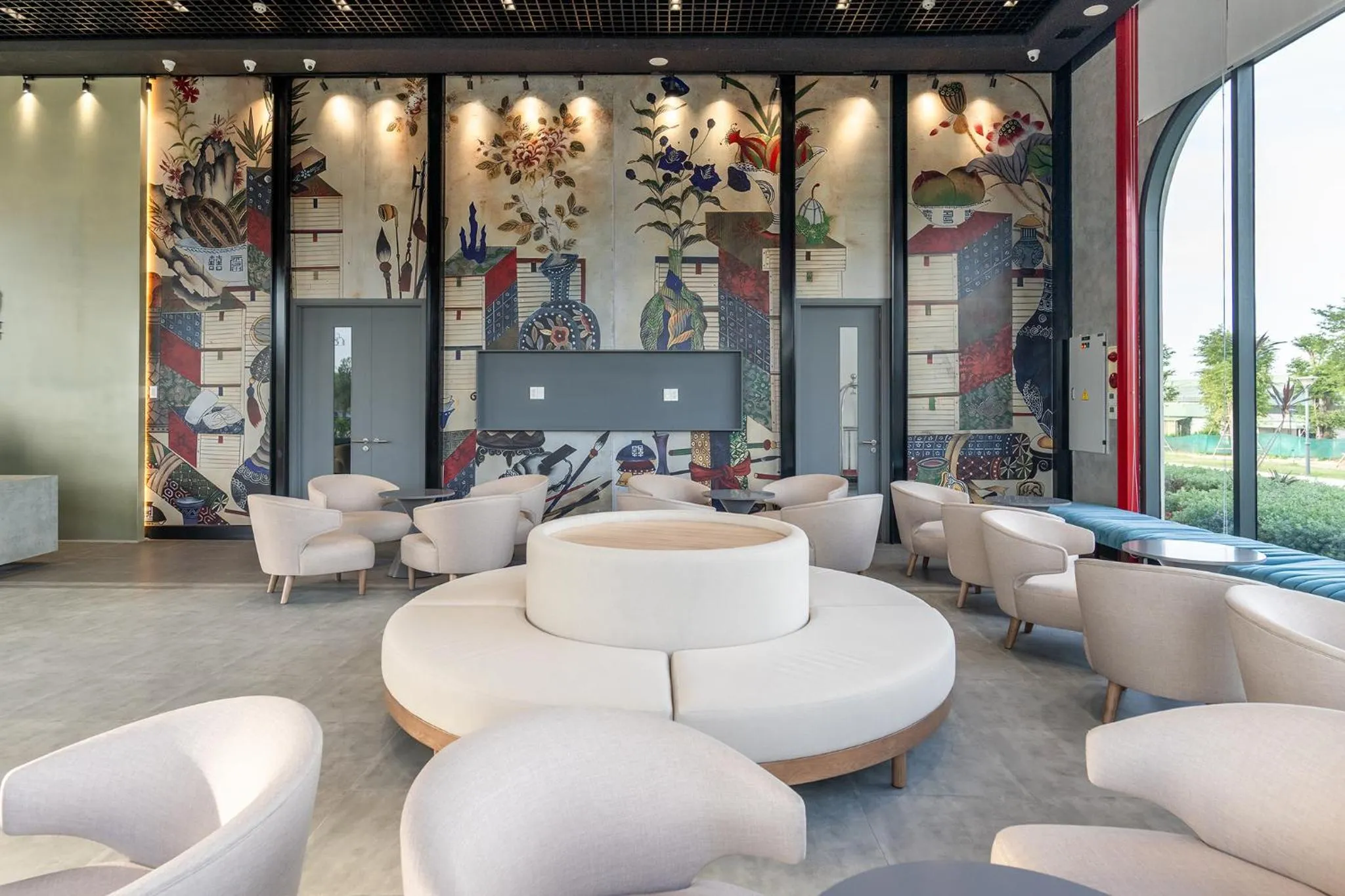 Lobby or reception in K-Town Resort Phan Thiet