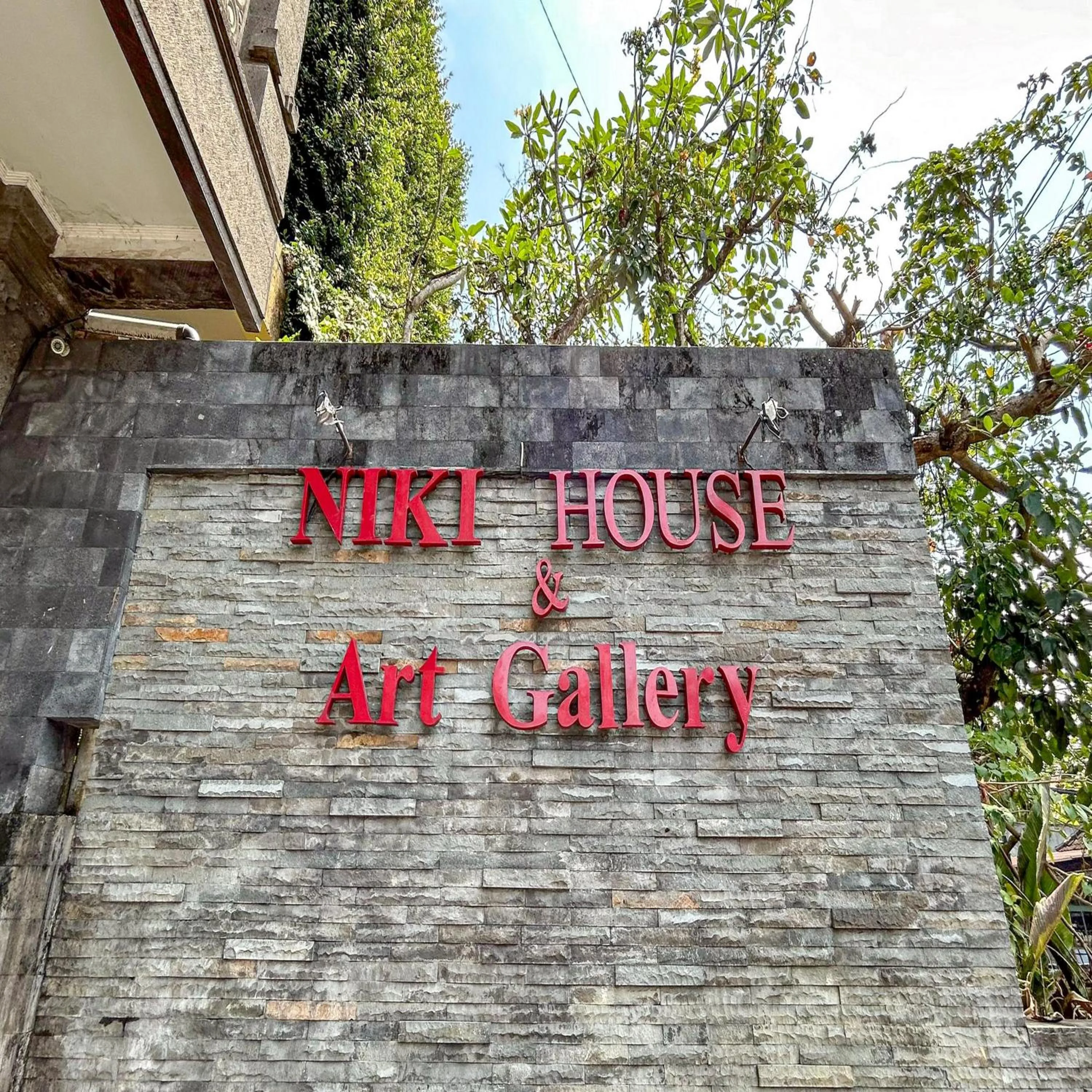 Logo/Certificate/Sign in Niki House Ubud Bali