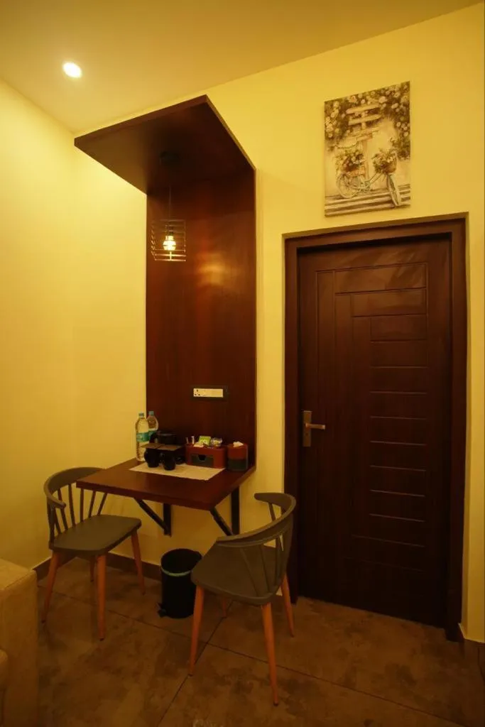 Seating area in Pabis luxurious stay