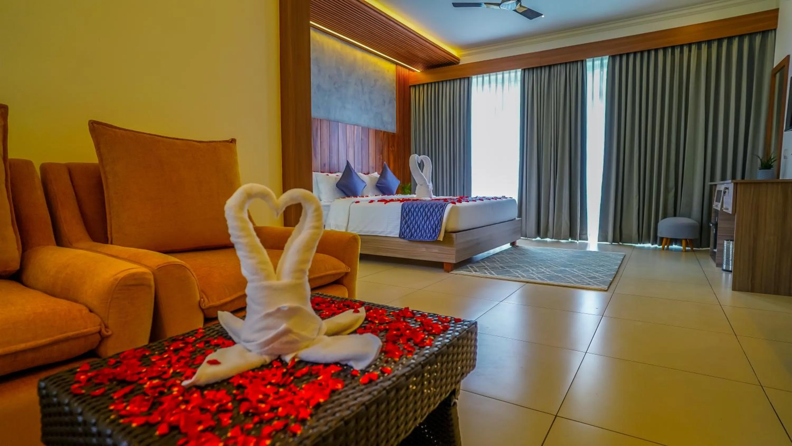 Bed in Winter Note Resorts