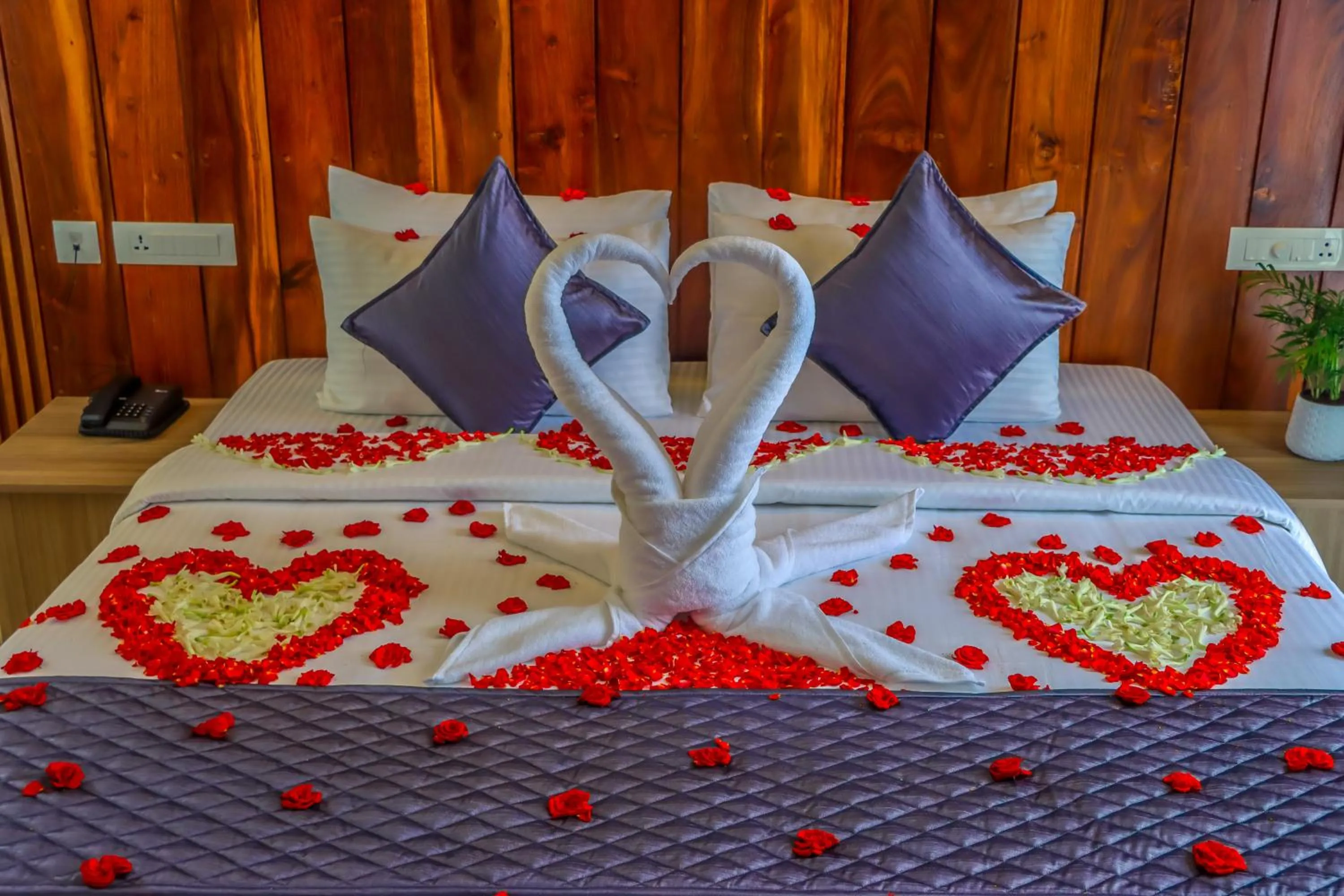 Bed in Winter Note Resorts