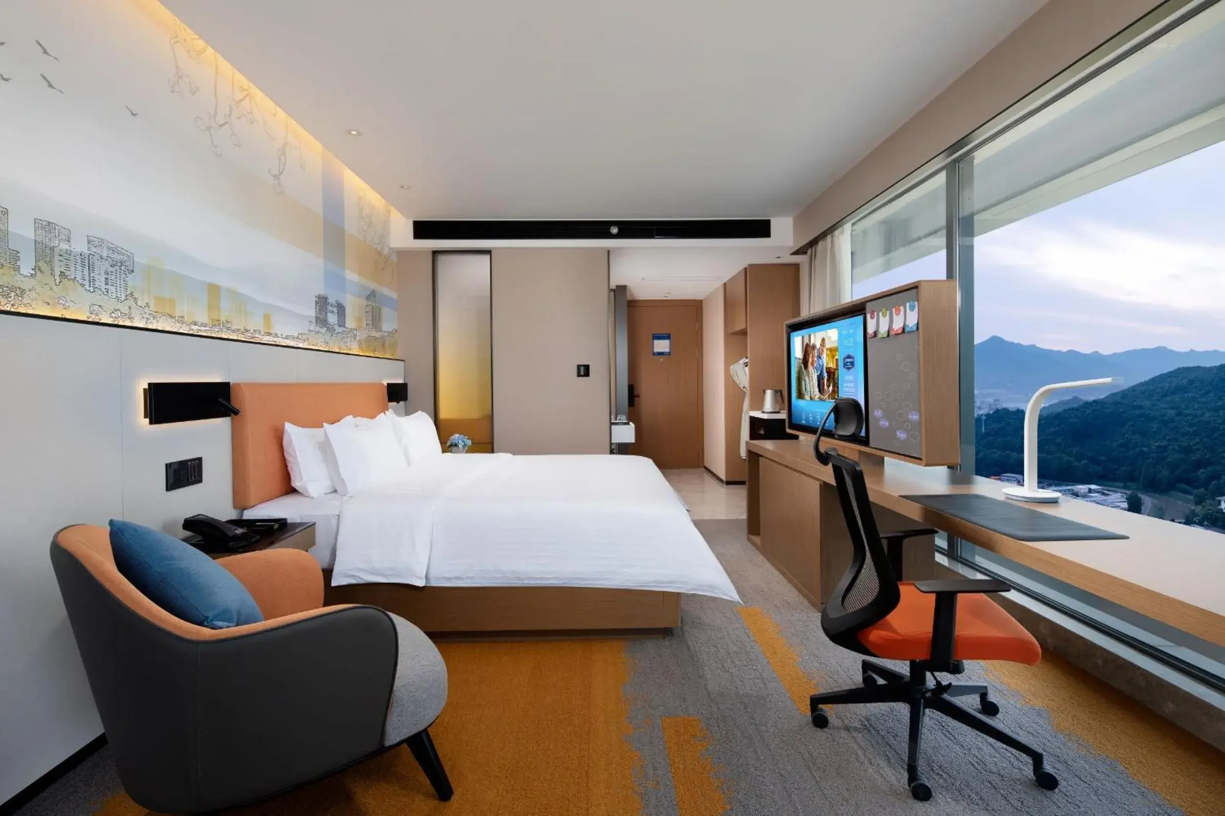 Comfort Double Room in Hampton by Hilton Hangzhou Zhuantang Academy of Fine Arts Comfort Double Room in Hampton by Hilton Hangzhou Zhuantang Academy of Fine Arts