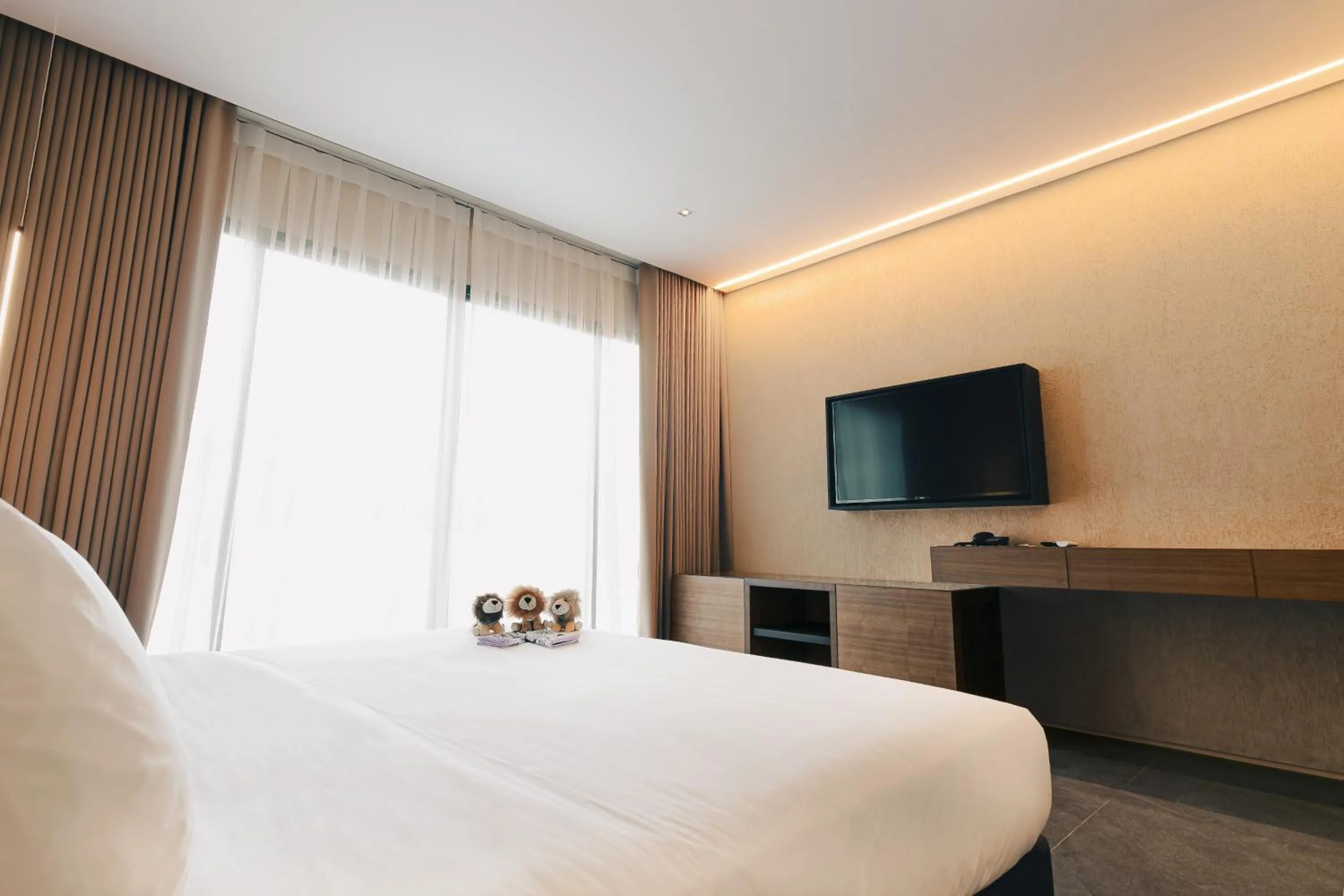 Bed in The Funny Lion - Puerto Princesa