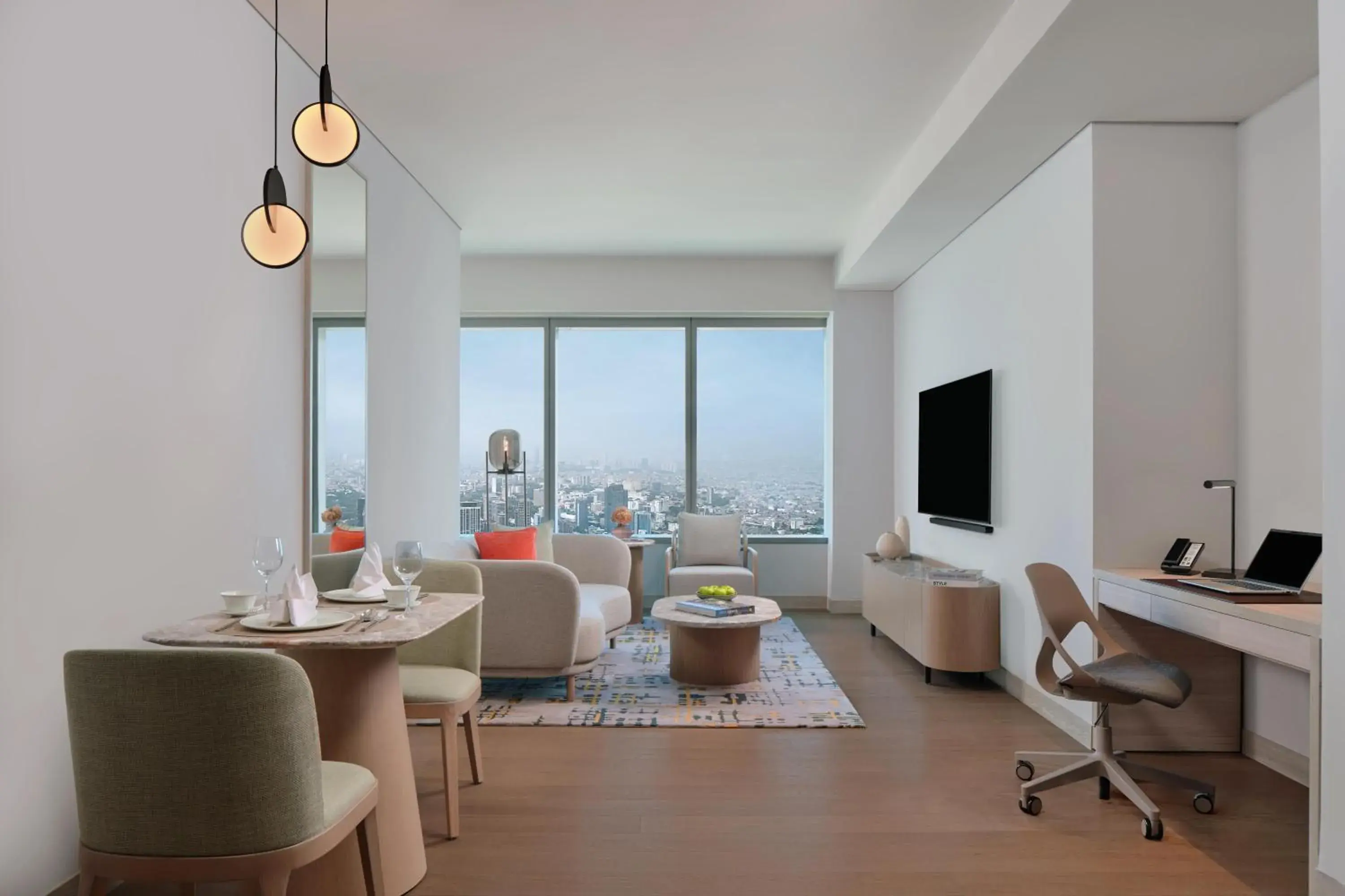 One-Bedroom Premier Suite Twin in PARKROYAL Serviced Suites Jakarta One-Bedroom Premier Suite Twin in PARKROYAL Serviced Suites Jakarta