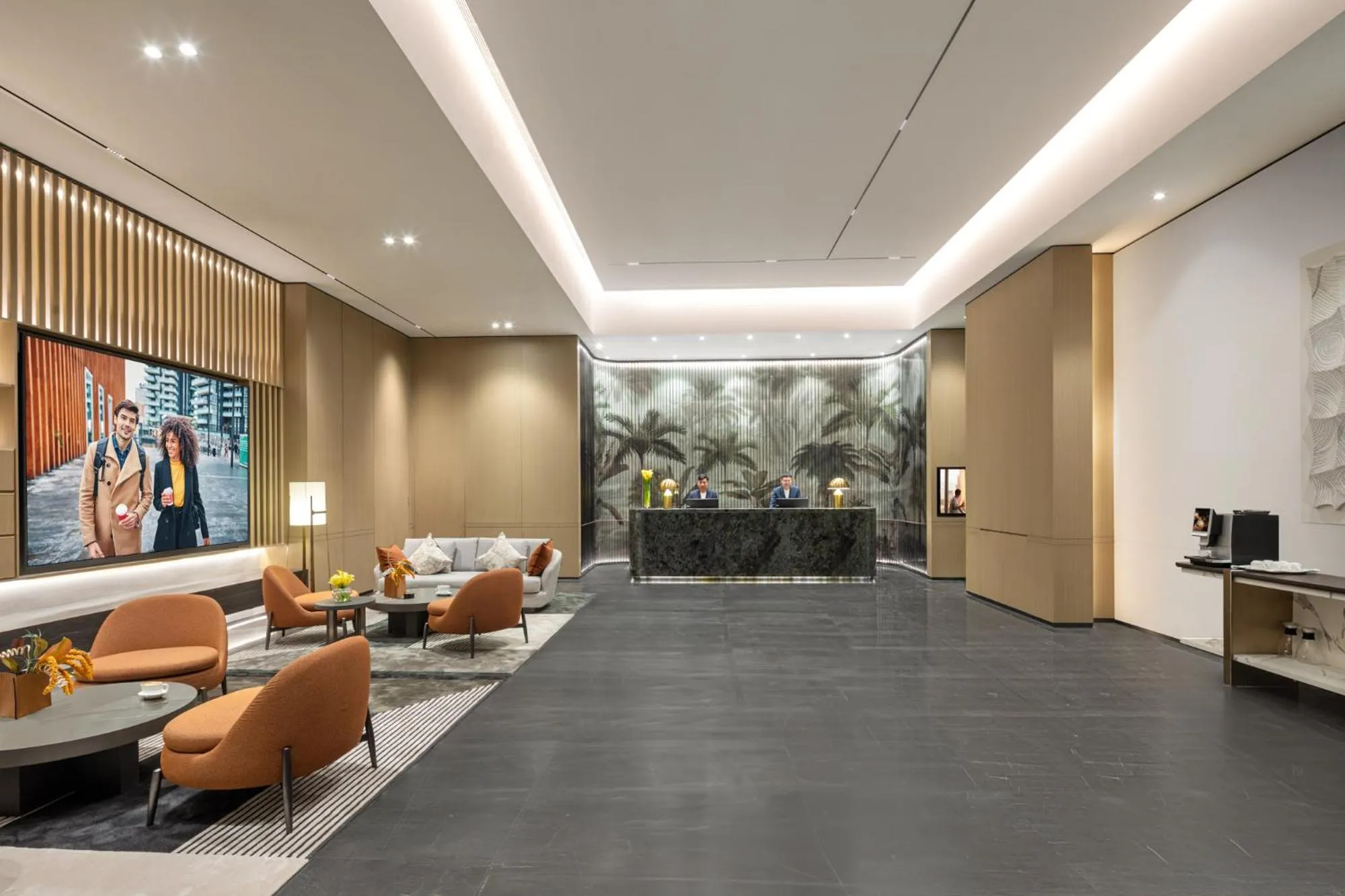 Lobby or reception in Citadines Hope City Boao