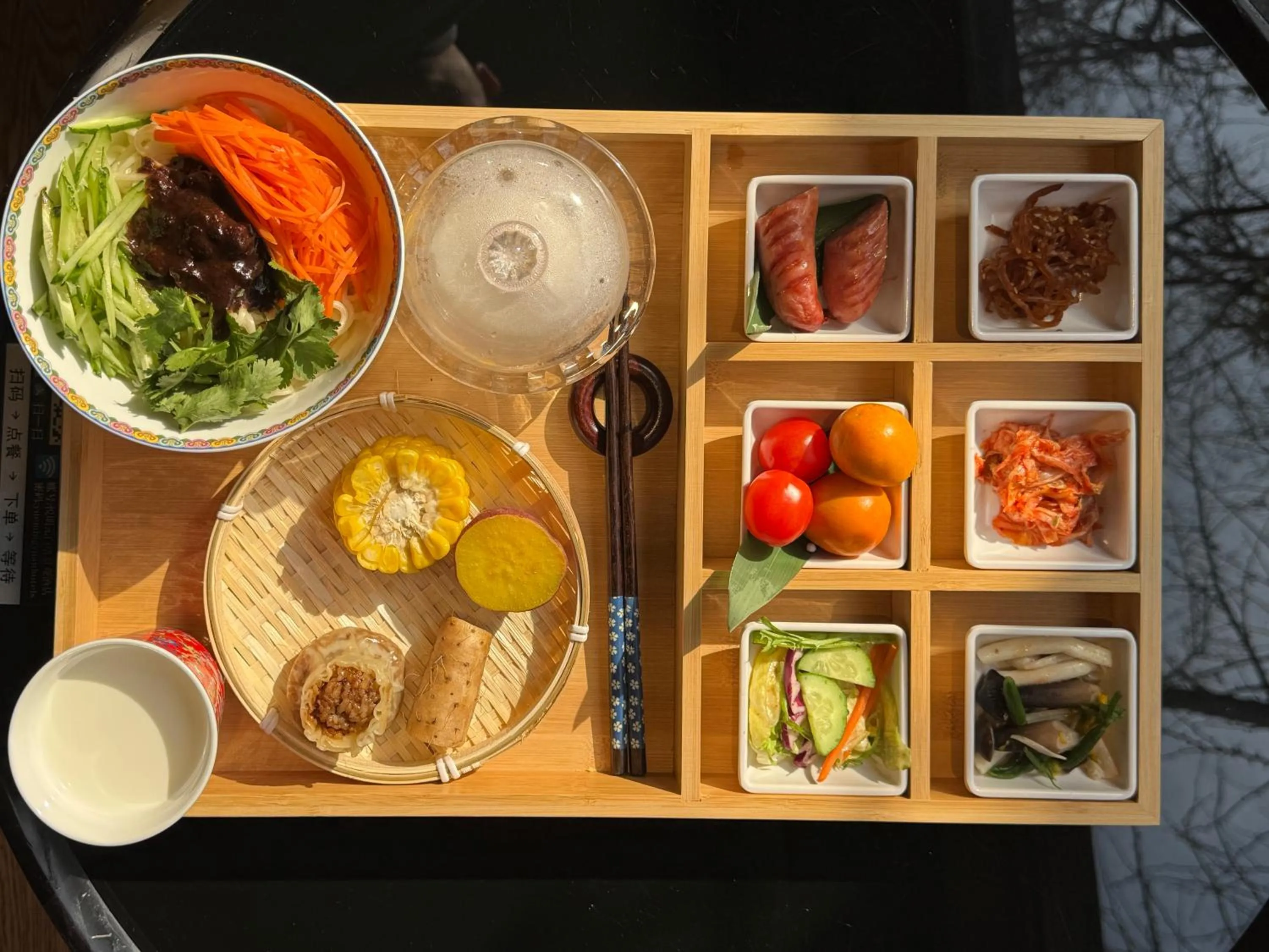 Restaurant/places to eat in The JOY courtyard Beijing near Tiananmen Forbidden City