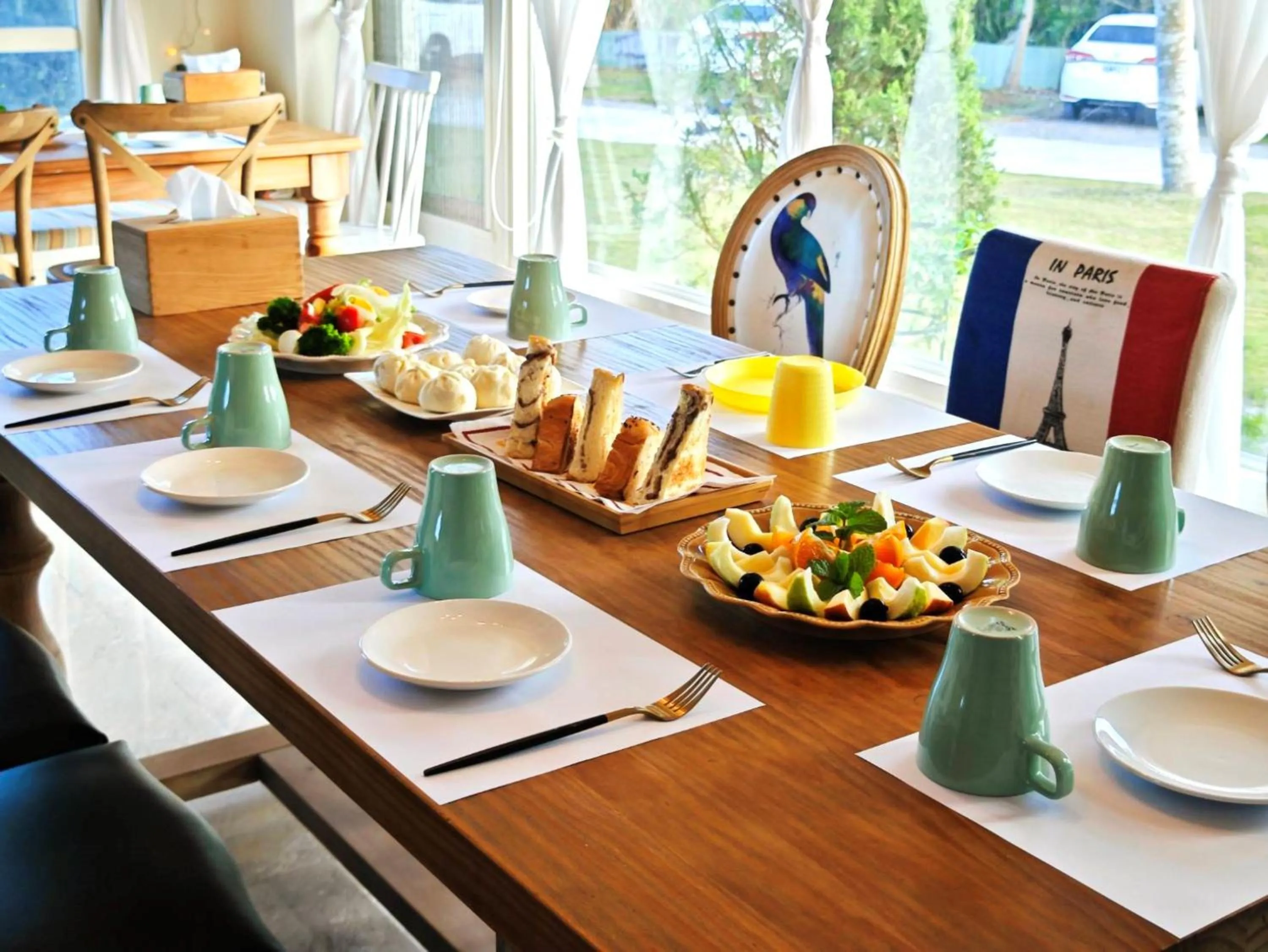 Breakfast in Wilderness1138 Hualien B&B