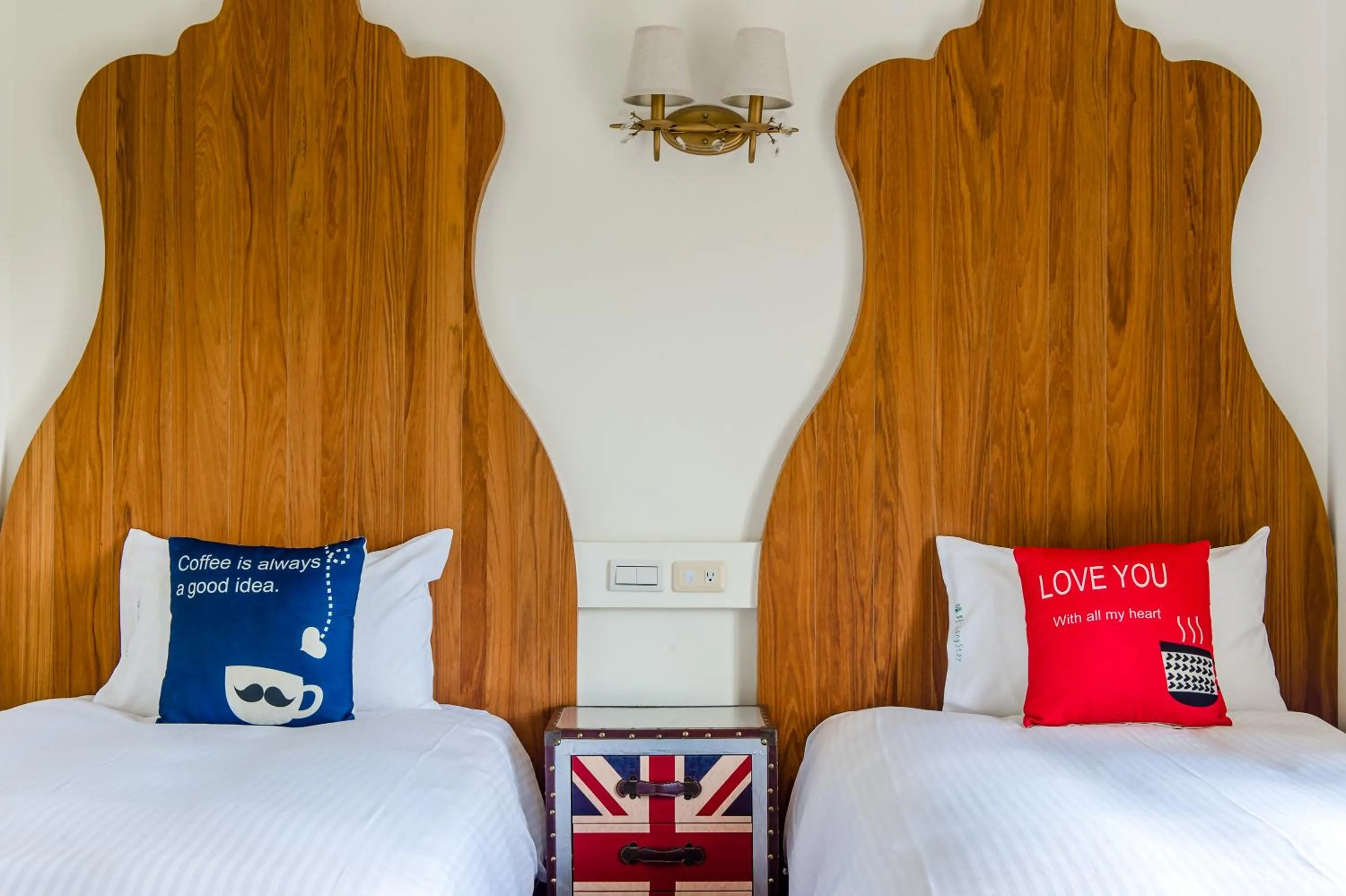 Bed in Wilderness1138 Hualien B&B