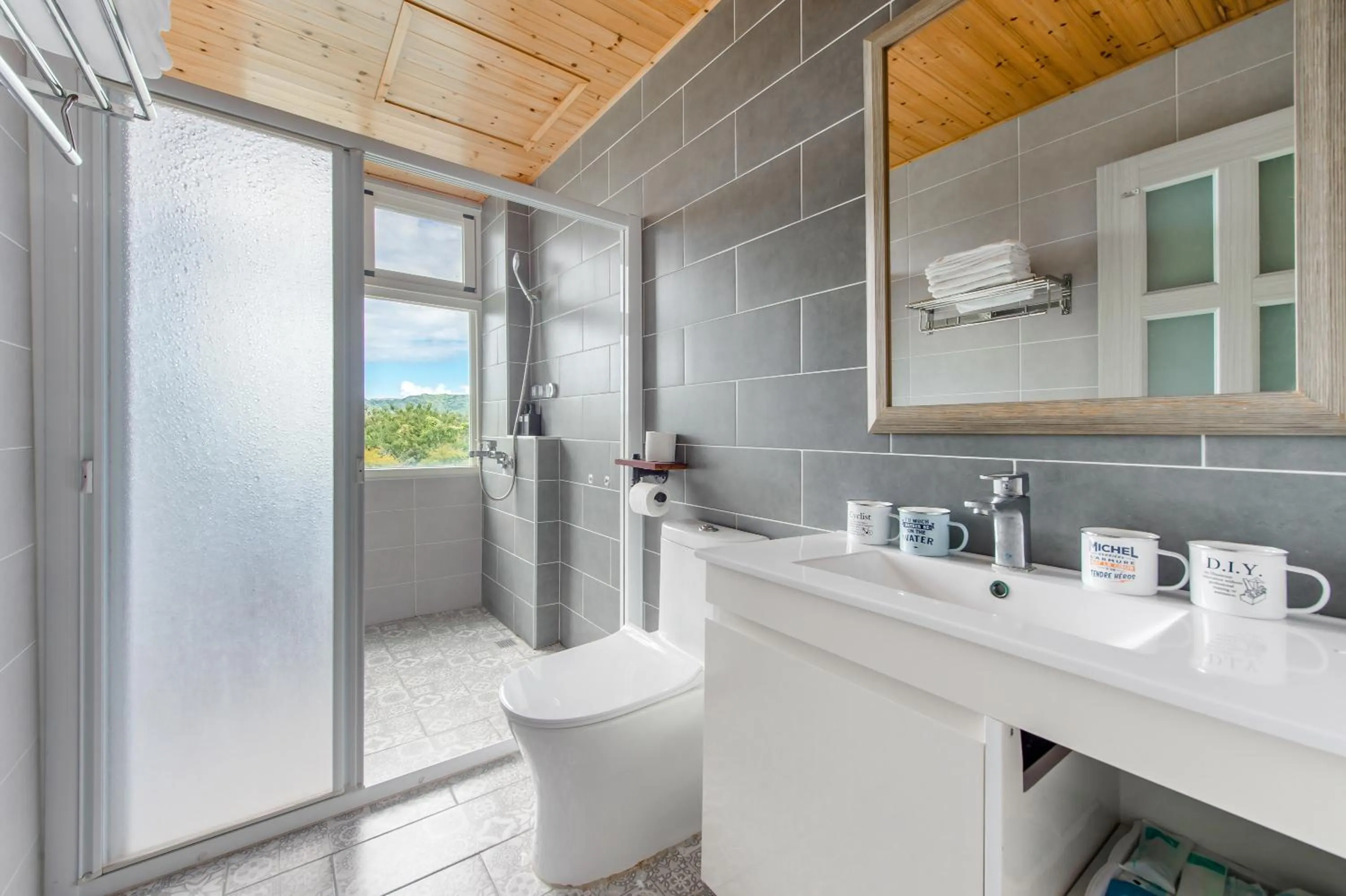 Toilet in Wilderness1138 Hualien B&B