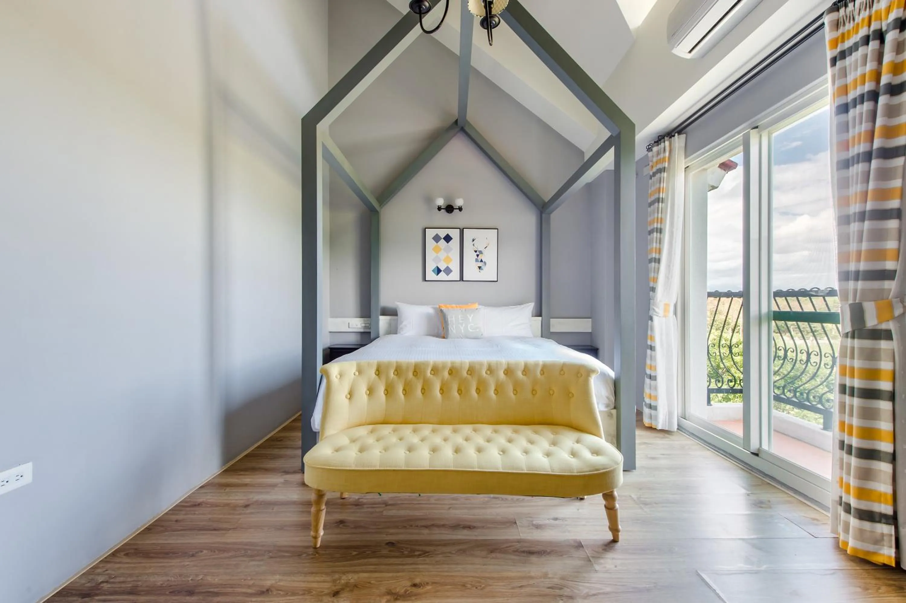 Bedroom in Wilderness1138 Hualien B&B