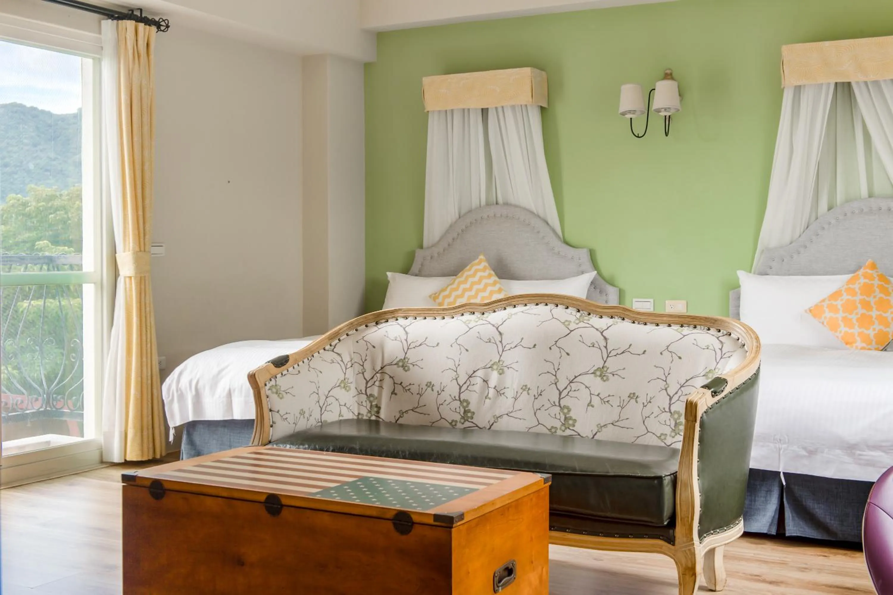 Bedroom, Bed in Wilderness1138 Hualien B&B