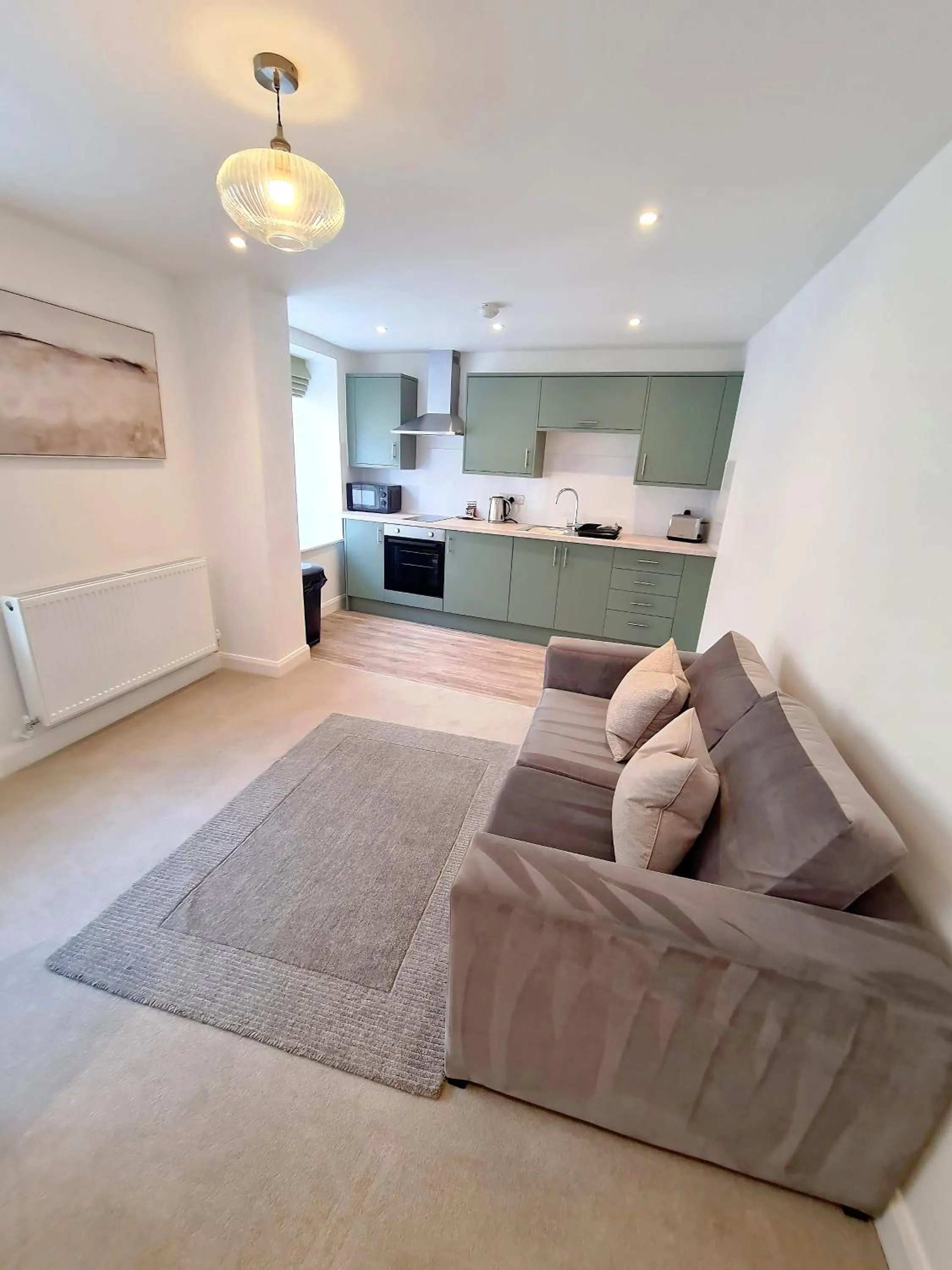 Living room in Lonsdale House Boutique Apartments