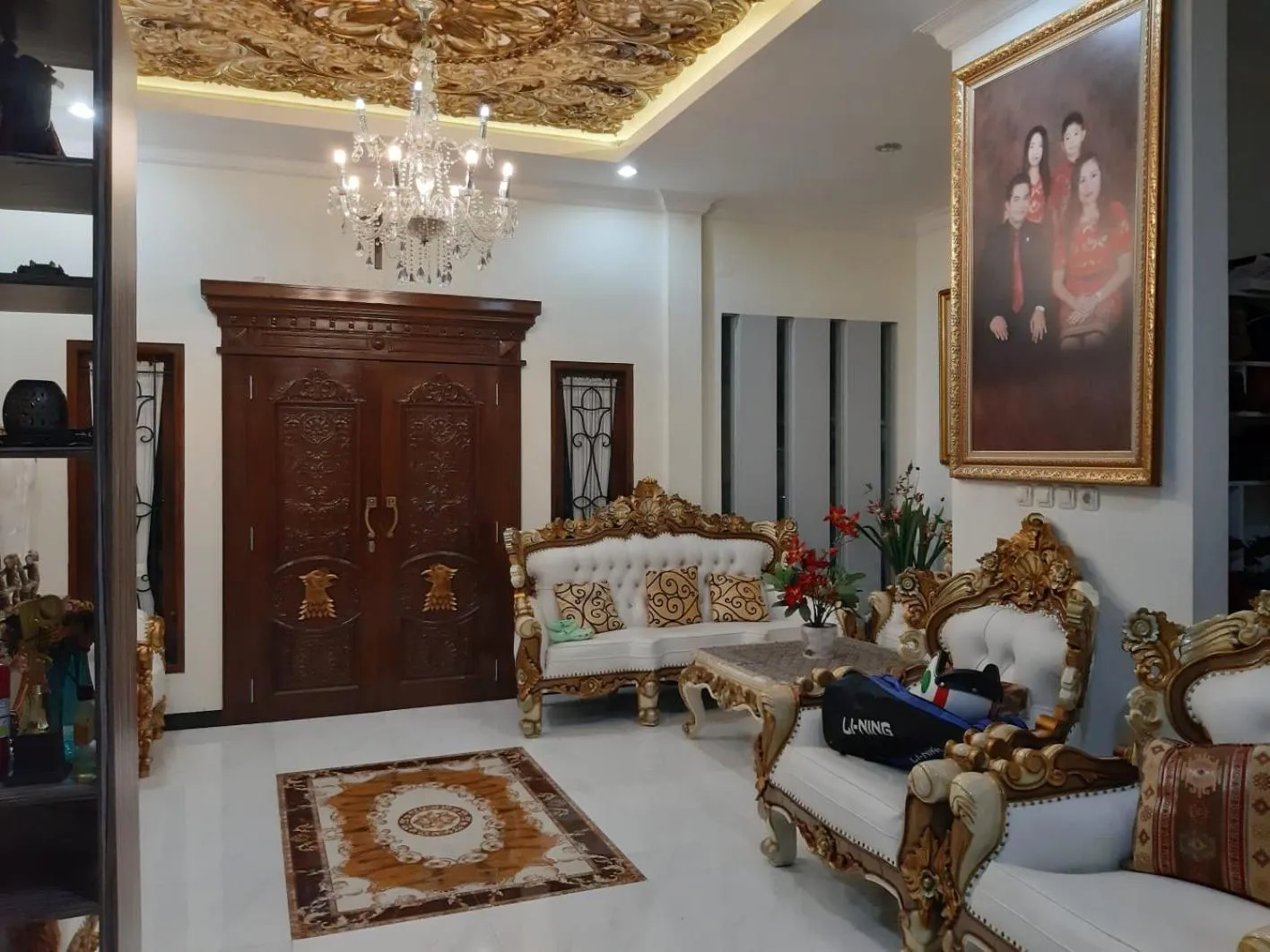 Living room in Villa Melati Residence