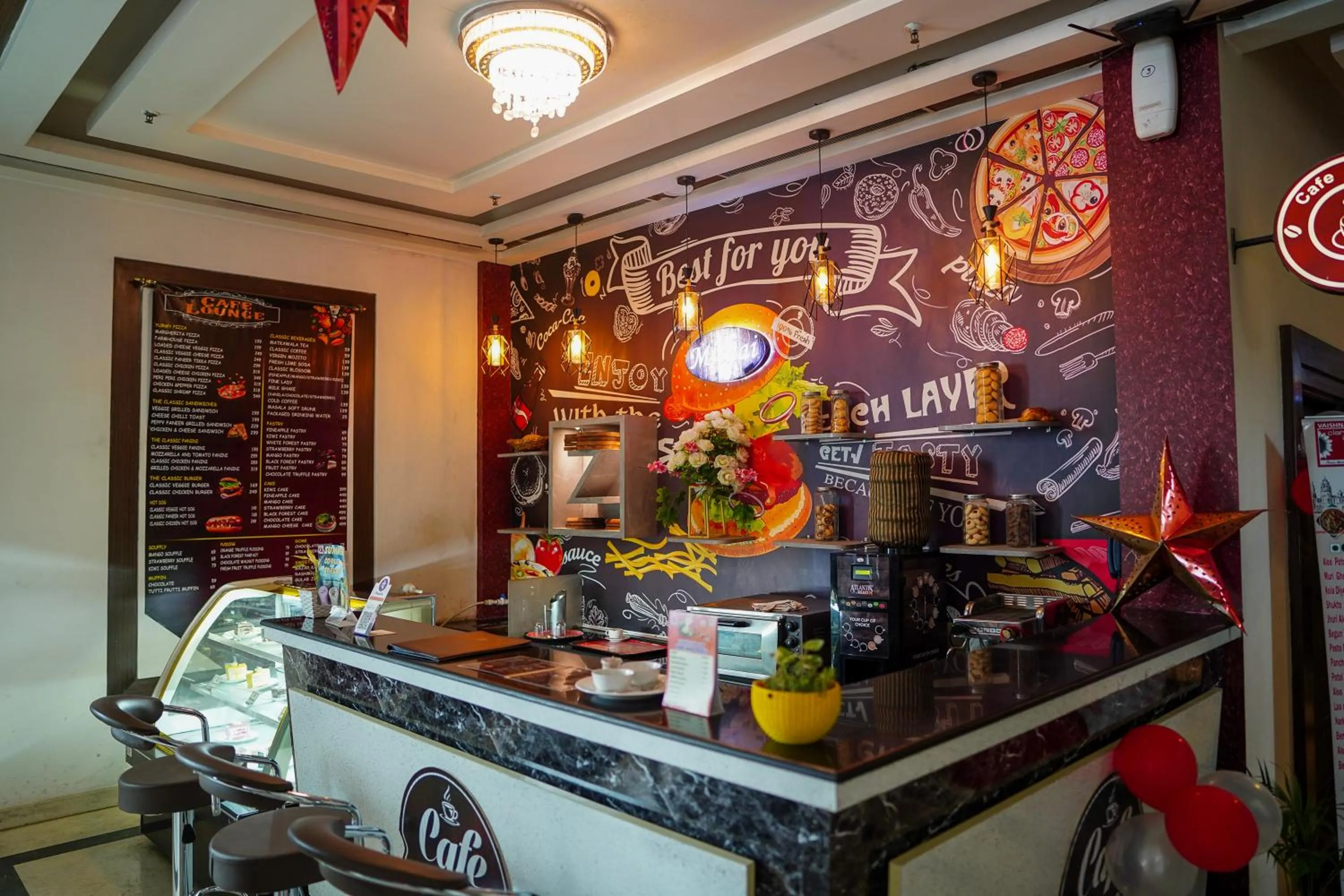 Lounge or bar in The Vaishnavi