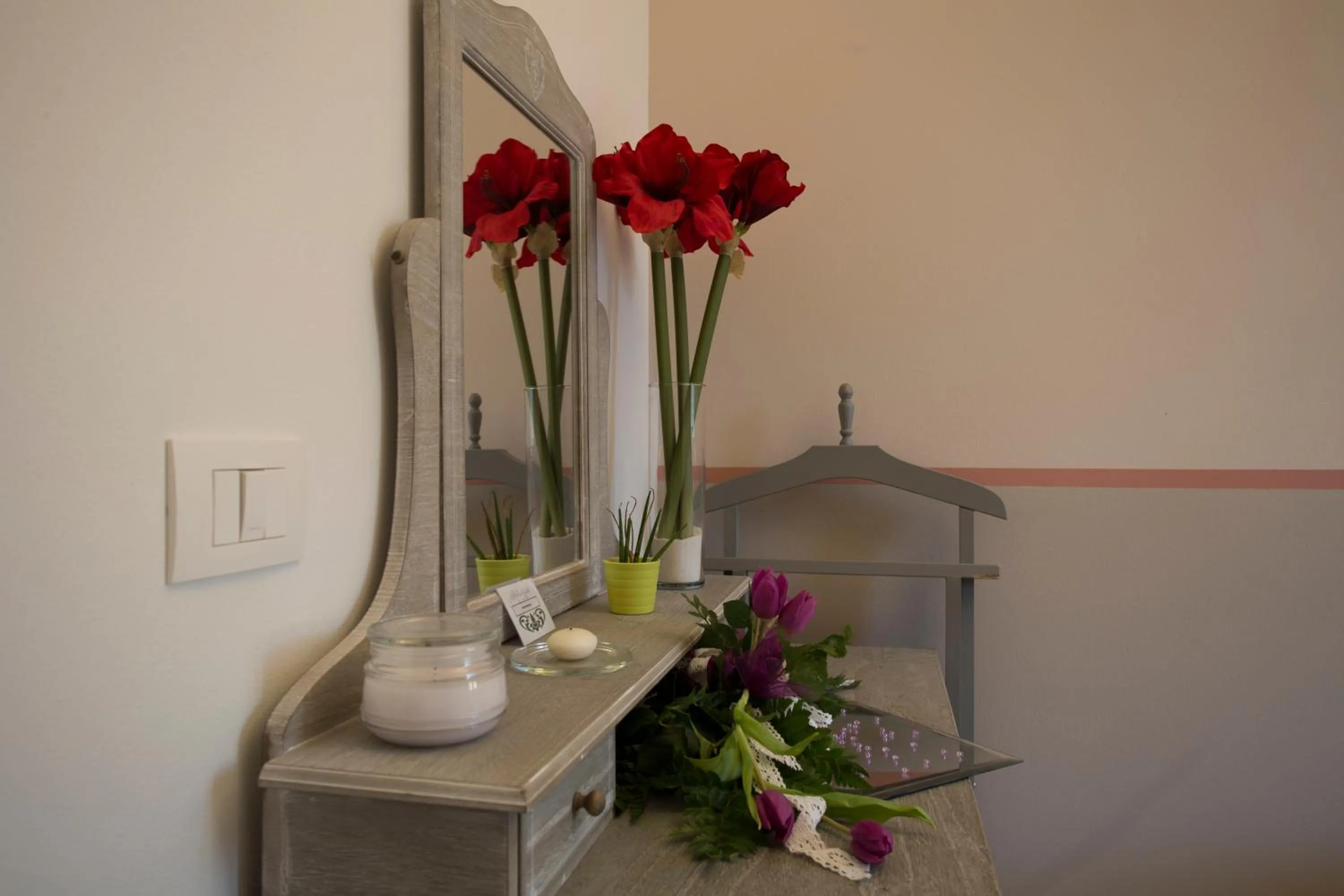 Decorative detail in La Vecchia Tenenza B&B