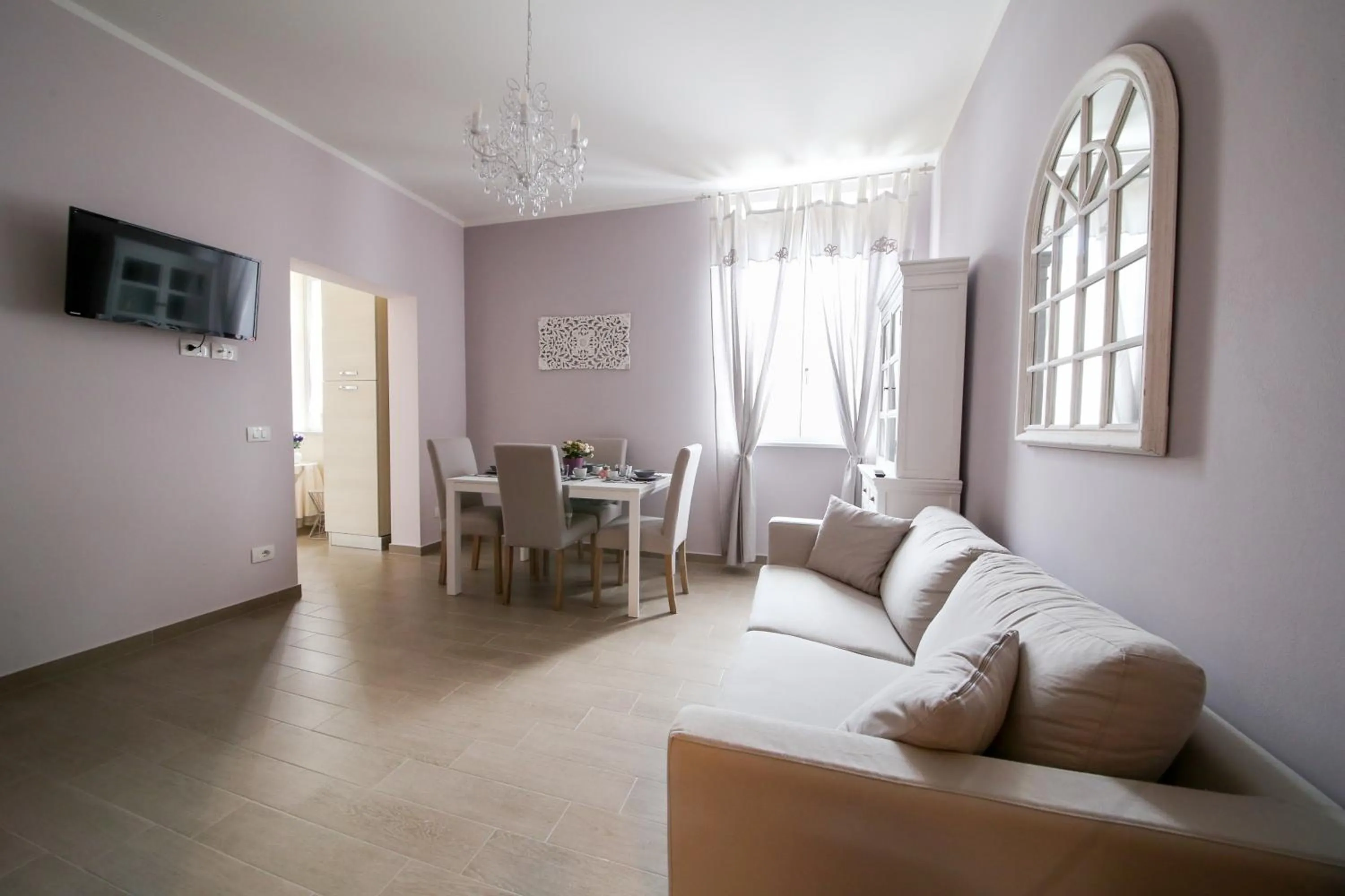 Living room in La Vecchia Tenenza B&B