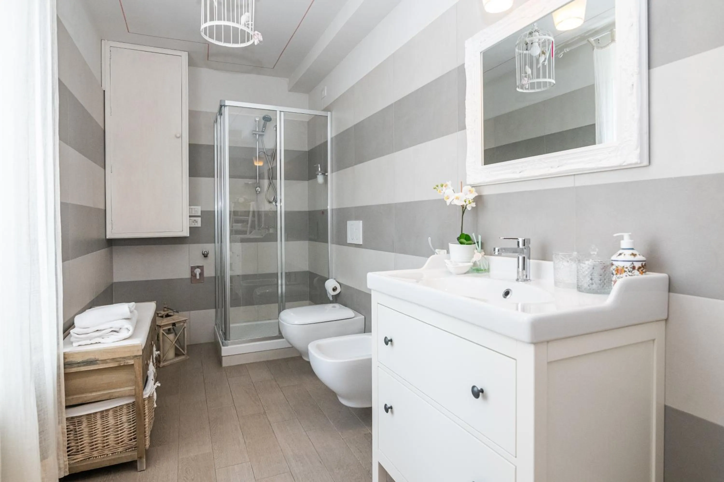 Shower in La Vecchia Tenenza B&B